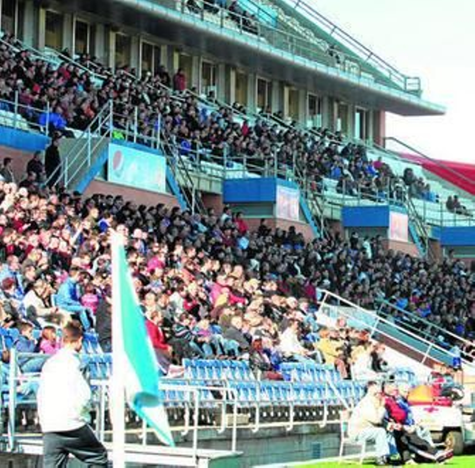 Ante la Ponferradina se registró la mejor entrada de la Liga hasta la fecha.