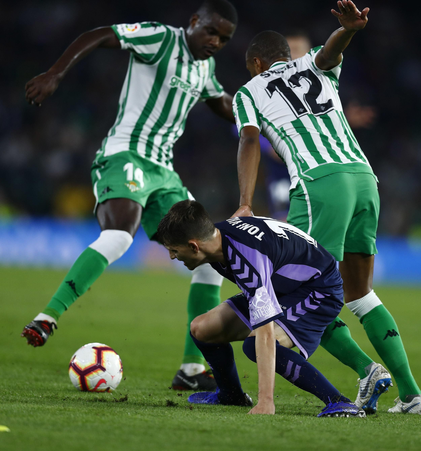 Las imágenes del Betis-Valladolid