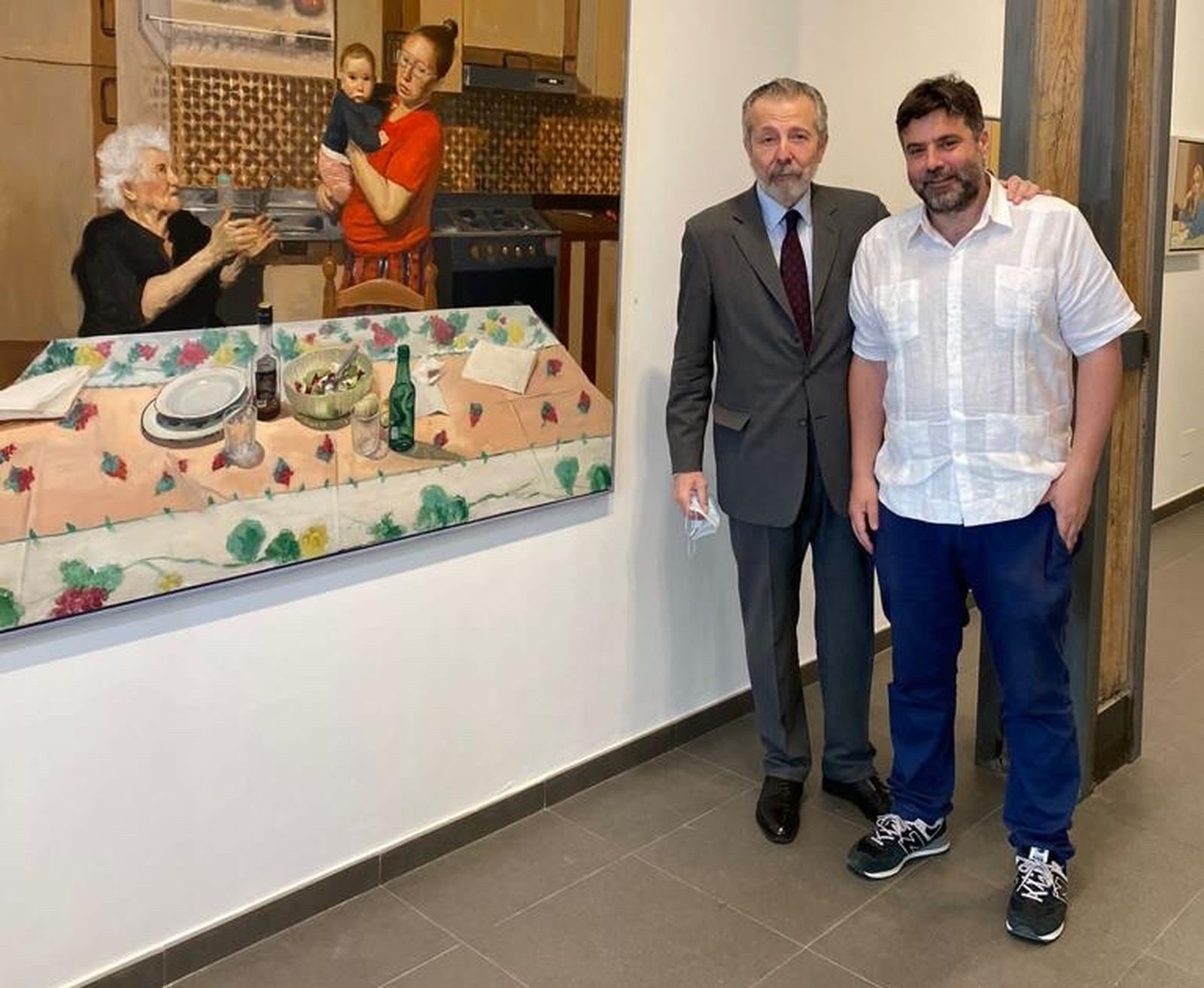 Hernán Cortés en la expo de Baena en Madrid