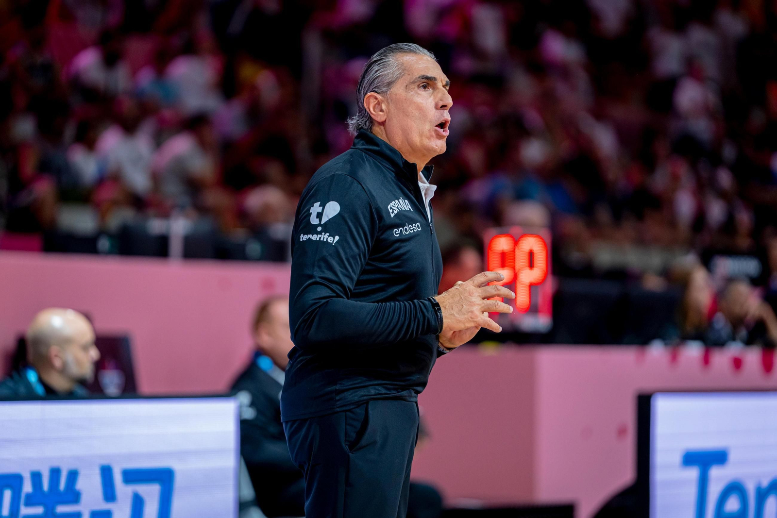 Las fotos del Georgia - España de baloncesto