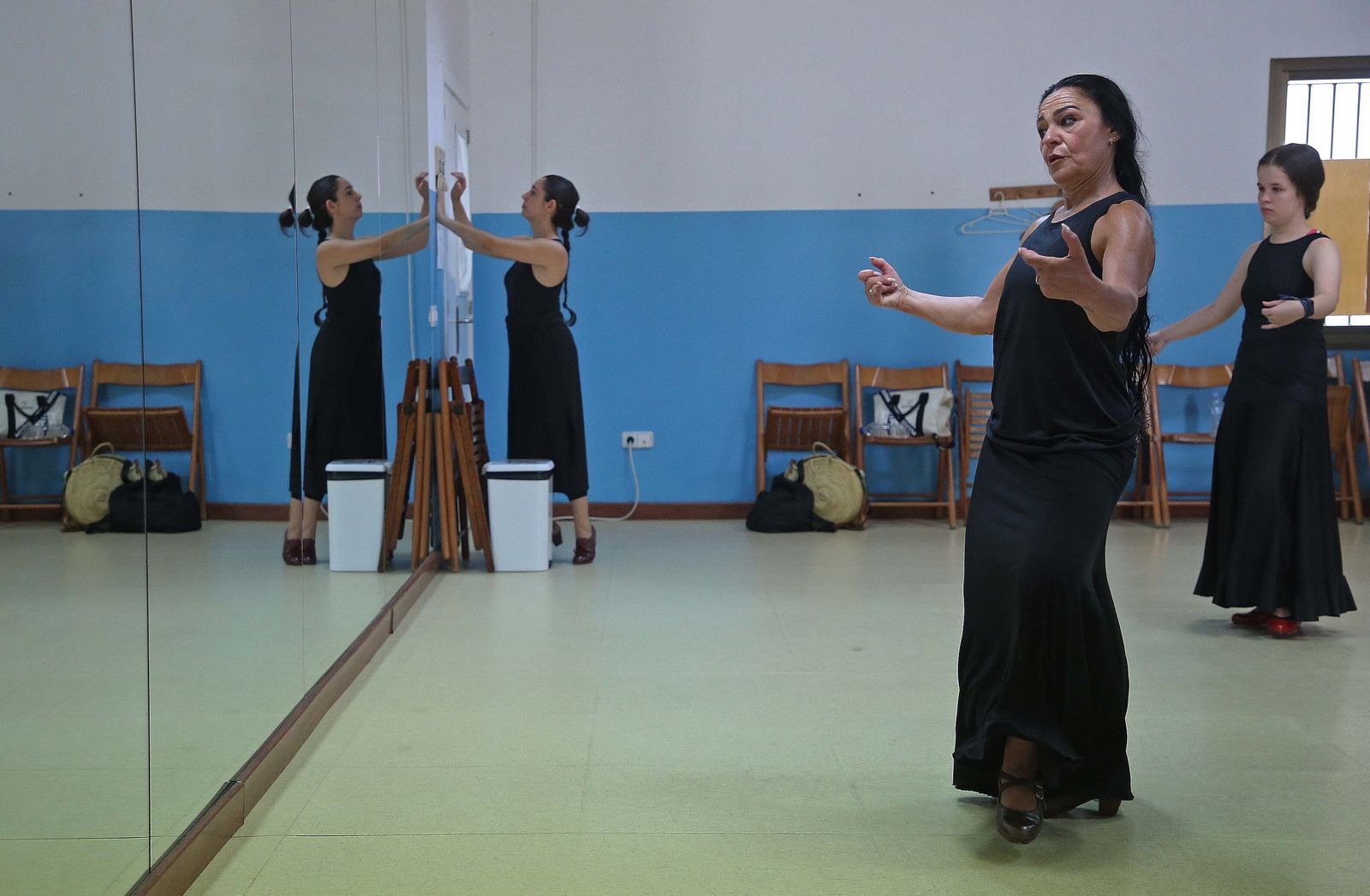 La master class de la bailaora Mercedes Alcalá, en imágenes
