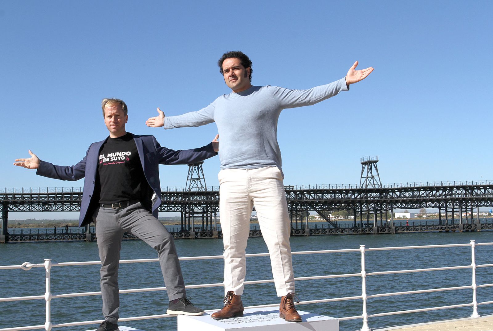 Alfonso Sánchez y Alberto López Premio Luz del Festival de Cine Iberoamericano de Huelva