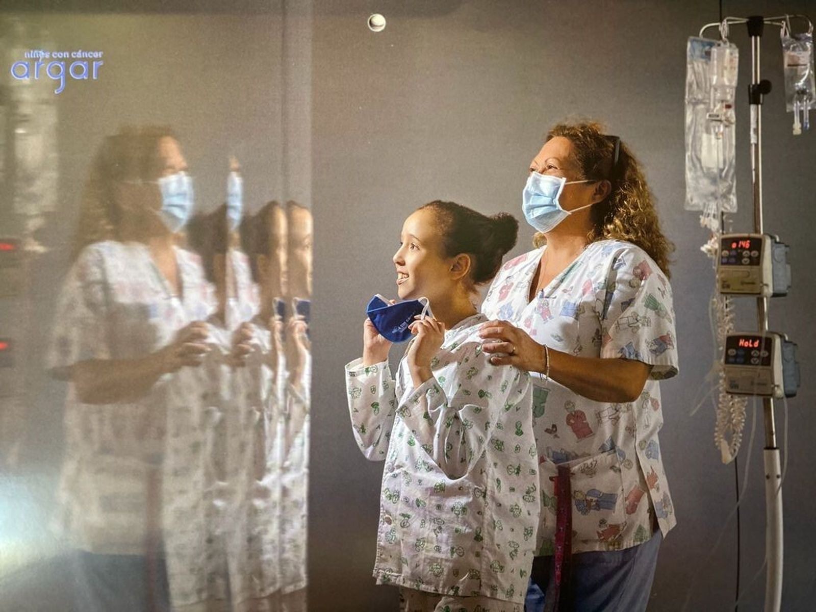 Imagen del calendario 2021 de Niños con Cáncer-Argar.