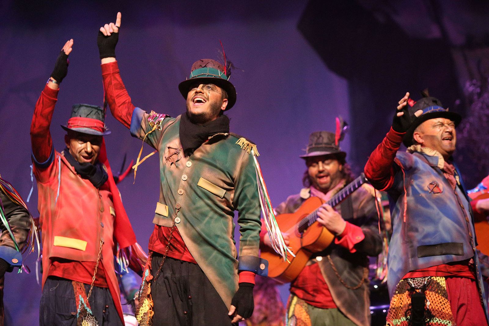 Segundo día de preliminares del Carnaval Colombino en imágenes