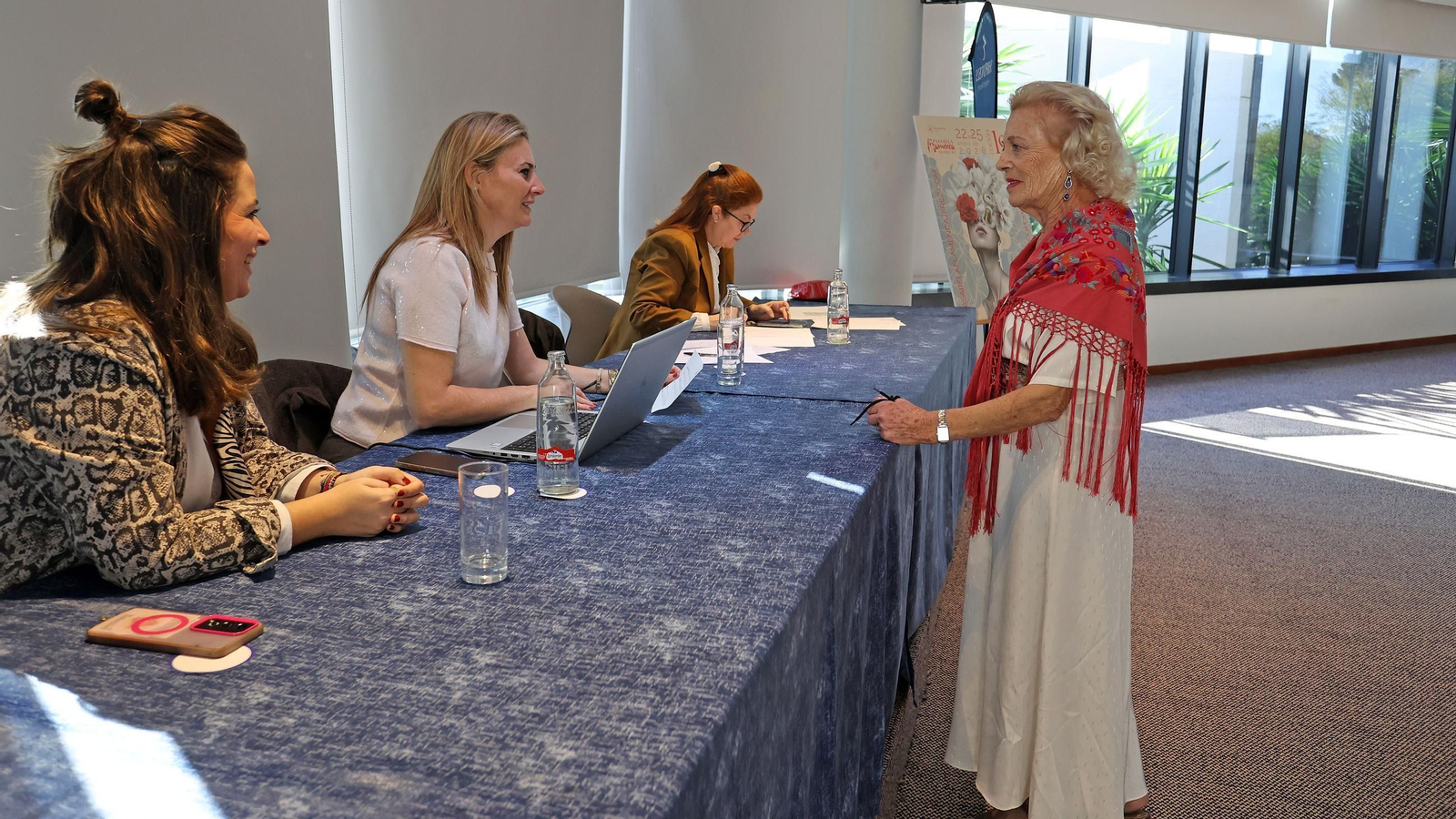 Imágenes del casting para la Pasarela Flamenca Jerez Tio Pepe 2026