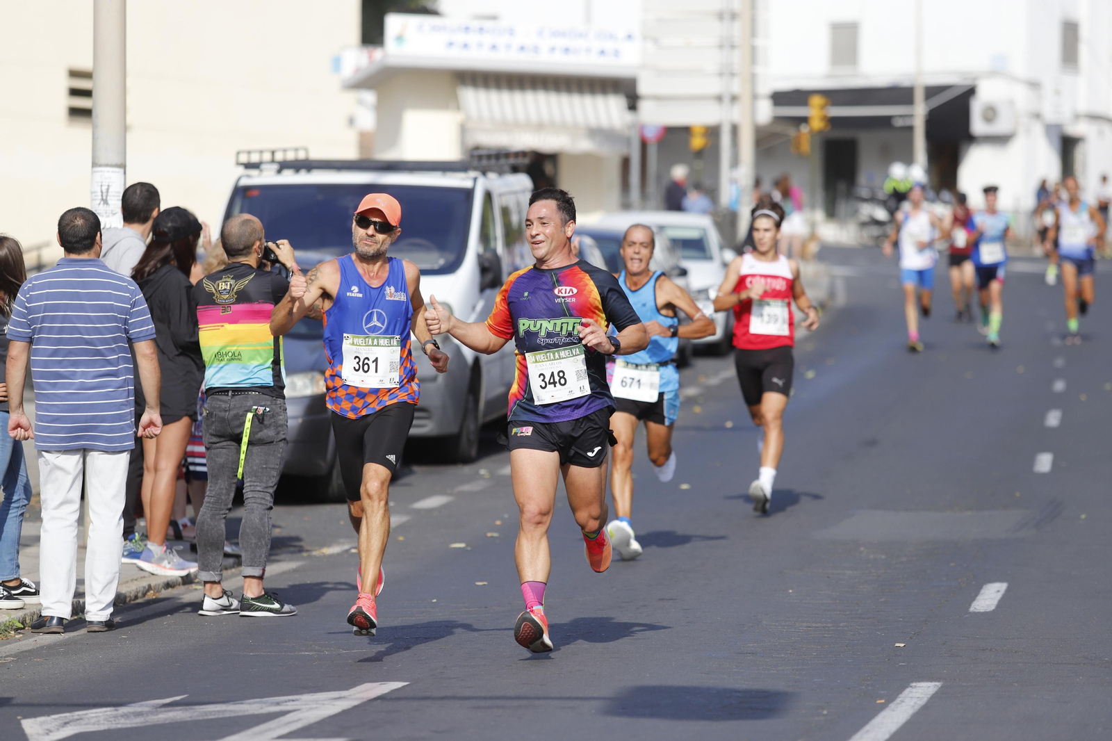 Las imágenes de la vuelta a Huelva de atletismo