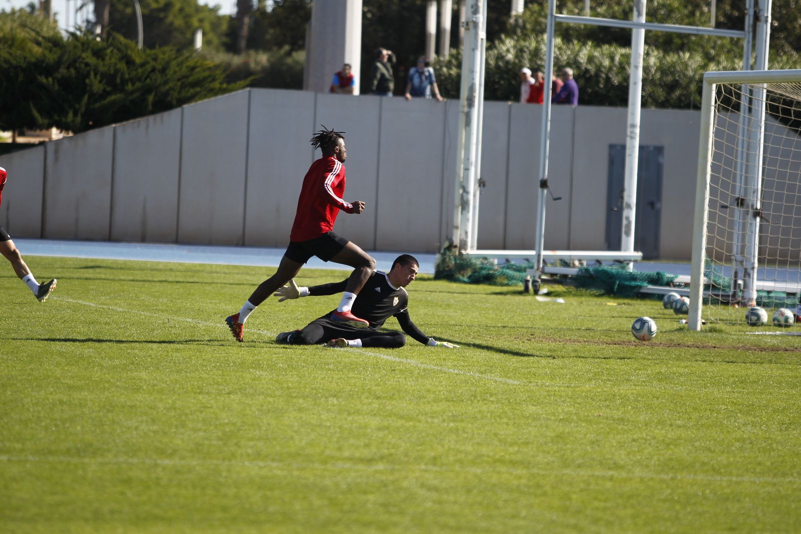 Fotogalería del entrenamiento del Almería 7-XI