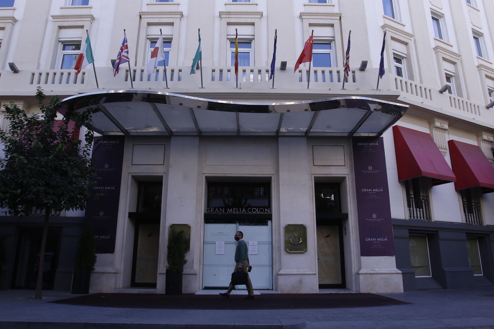 El hotel Colón no ha reabierto en ningún momento desde el inicio de la pandemia.