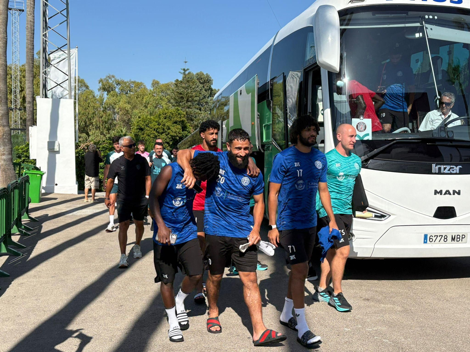 Cesc Fábregas y Fekir, entre los VIPS de Marbella antes del Málaga CF-Al-Wrakh