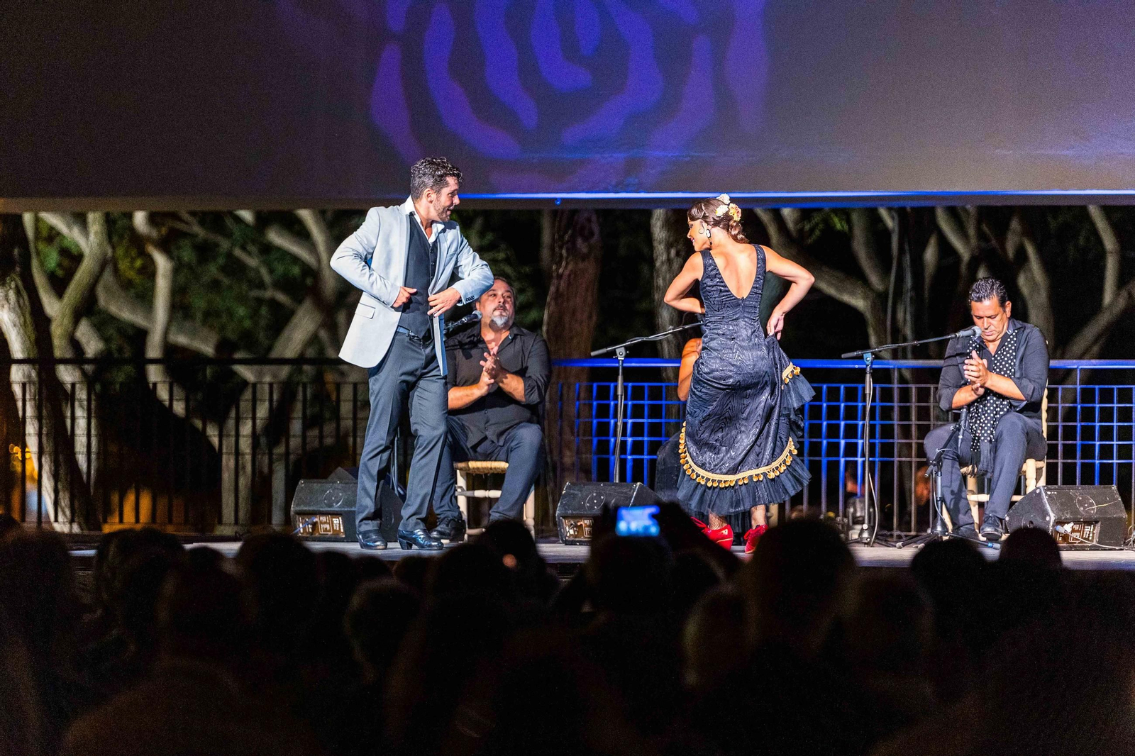La Isla Ciudad Flamenca: Noche de baile en el Parque de San Fernando