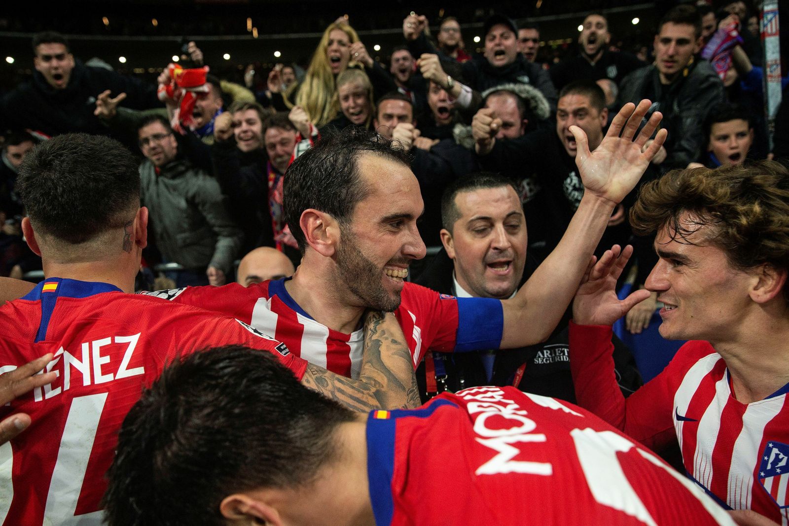 Las imágenes del Atlético de Madrid-Juventus