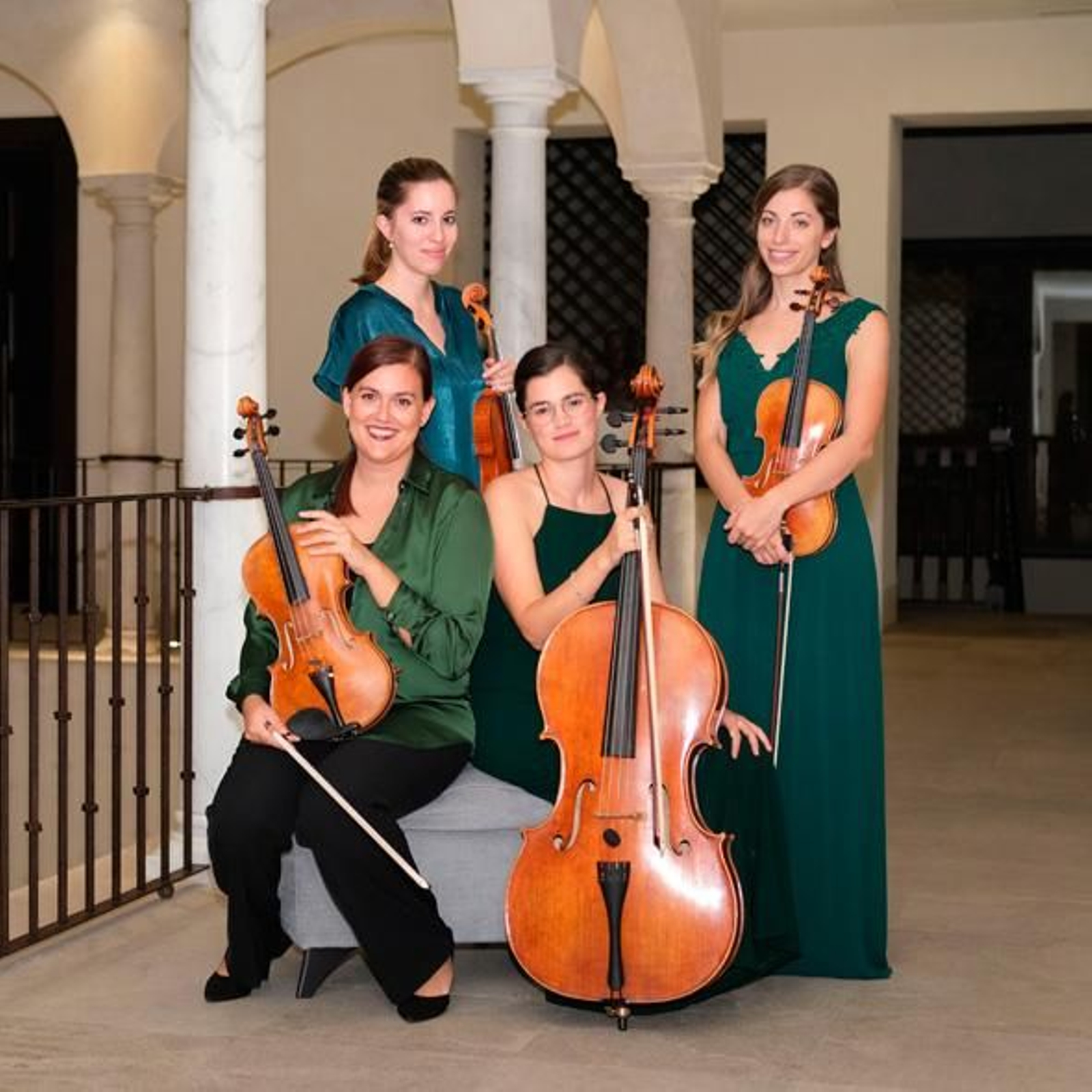 El Cuarteto Carmen Thyssen.