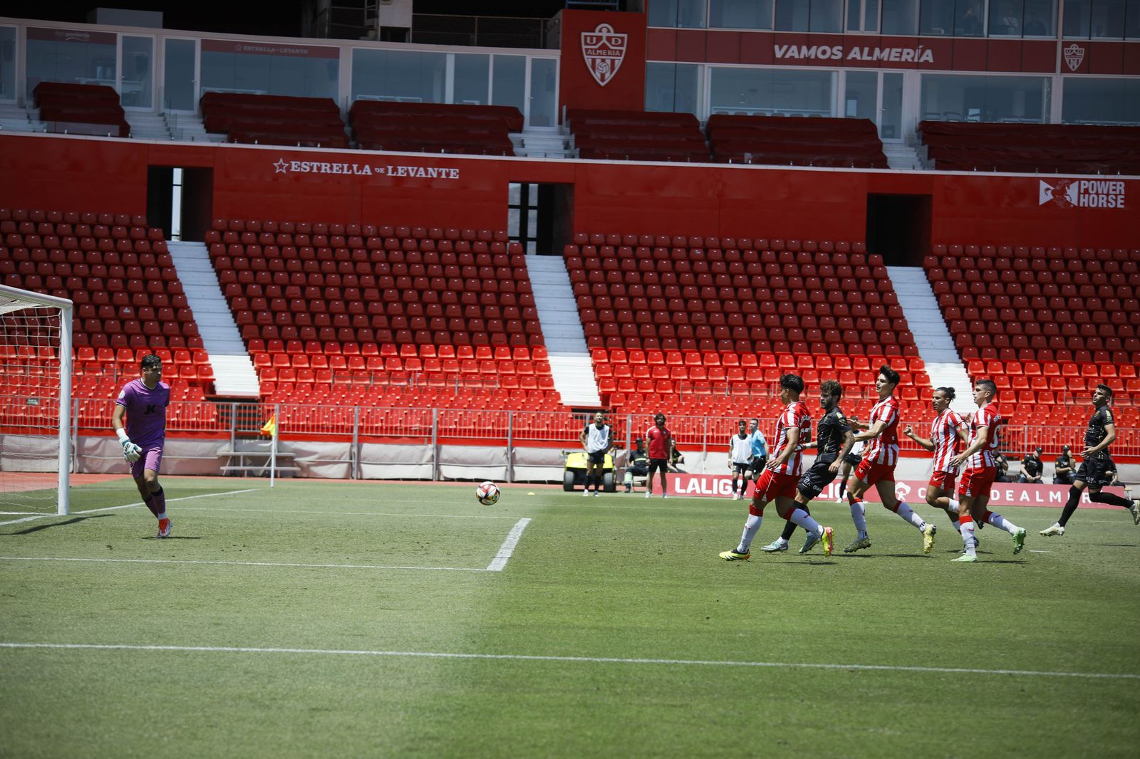 Imágenes del partido entre el Almería B y el Real Jaén
