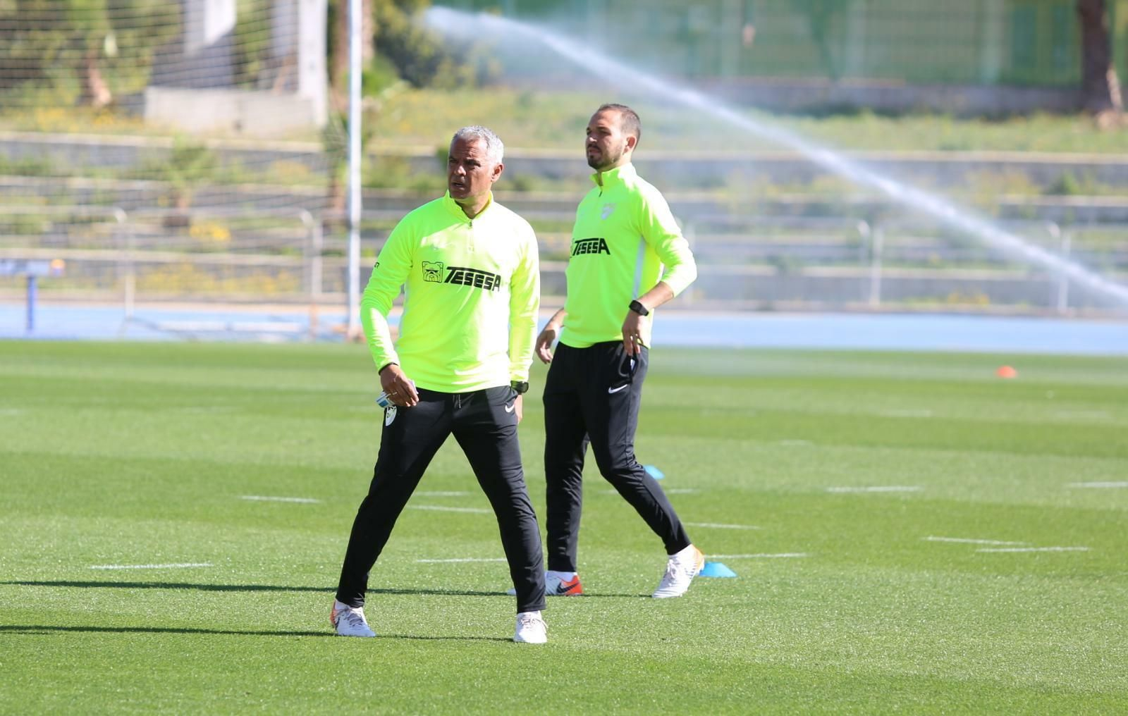 Las fotos del primer entrenamiento de Aarón Ñíguez