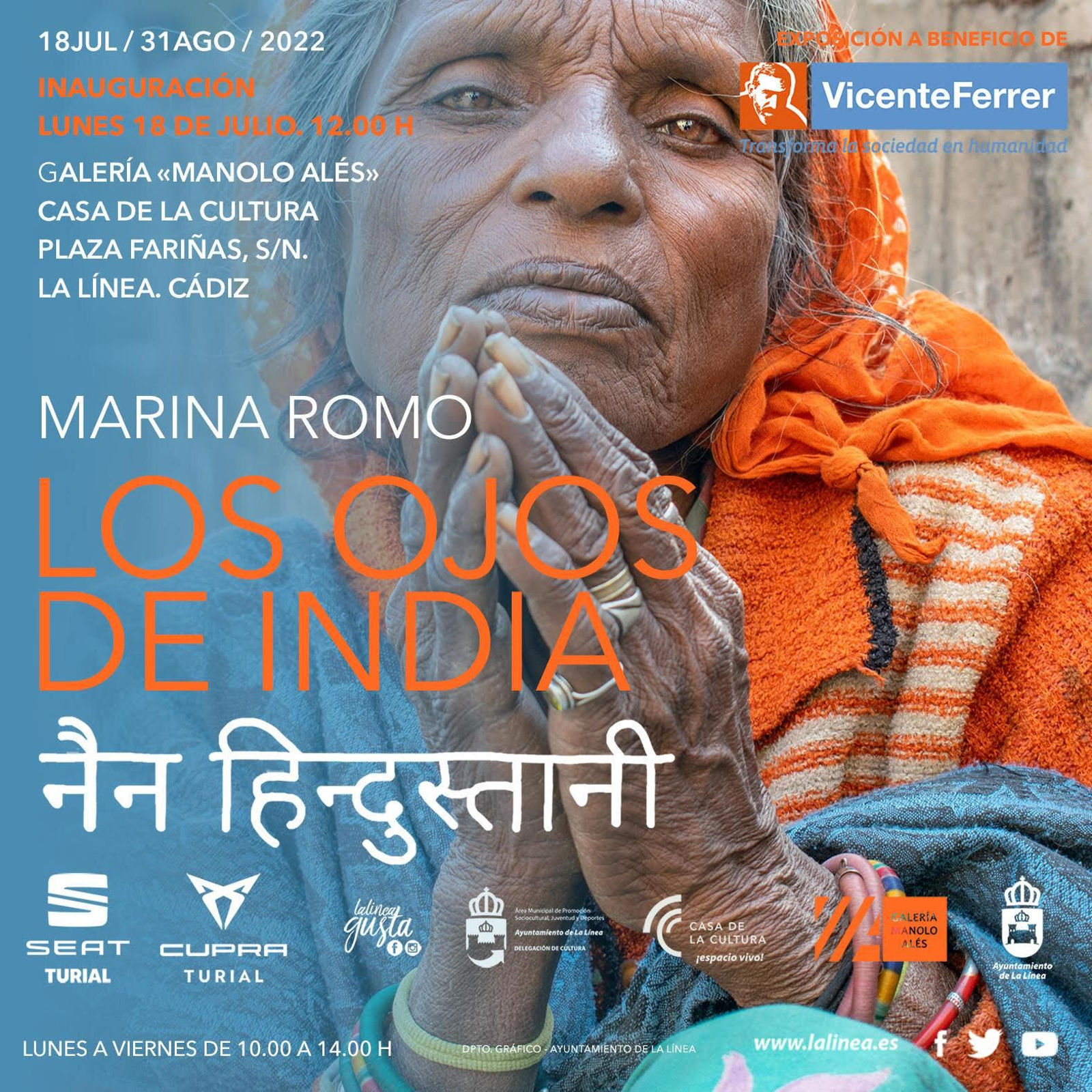 Cartel de 'Los ojos de India'