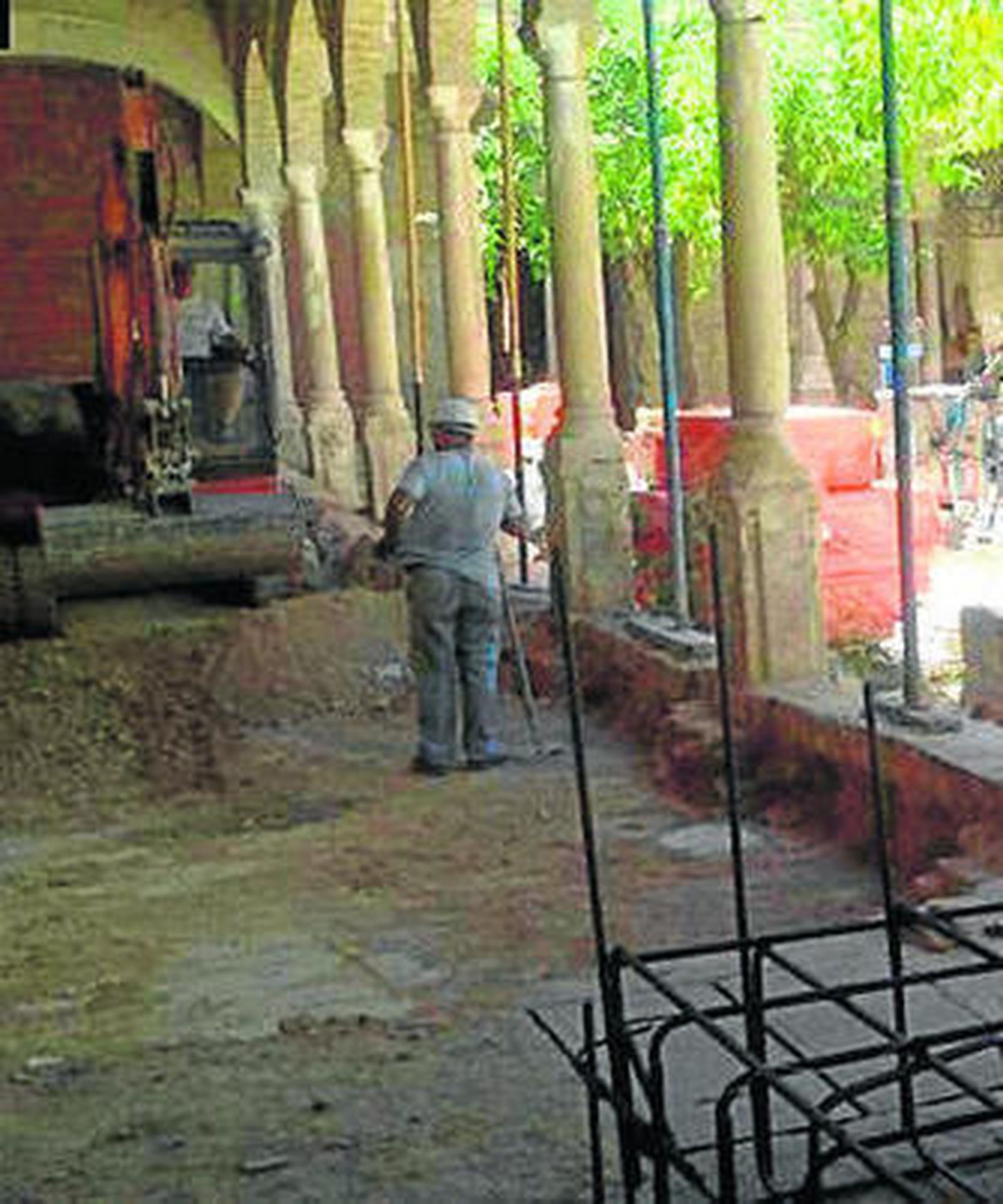 Obras de rehabilitación de la Casa de los Mora.