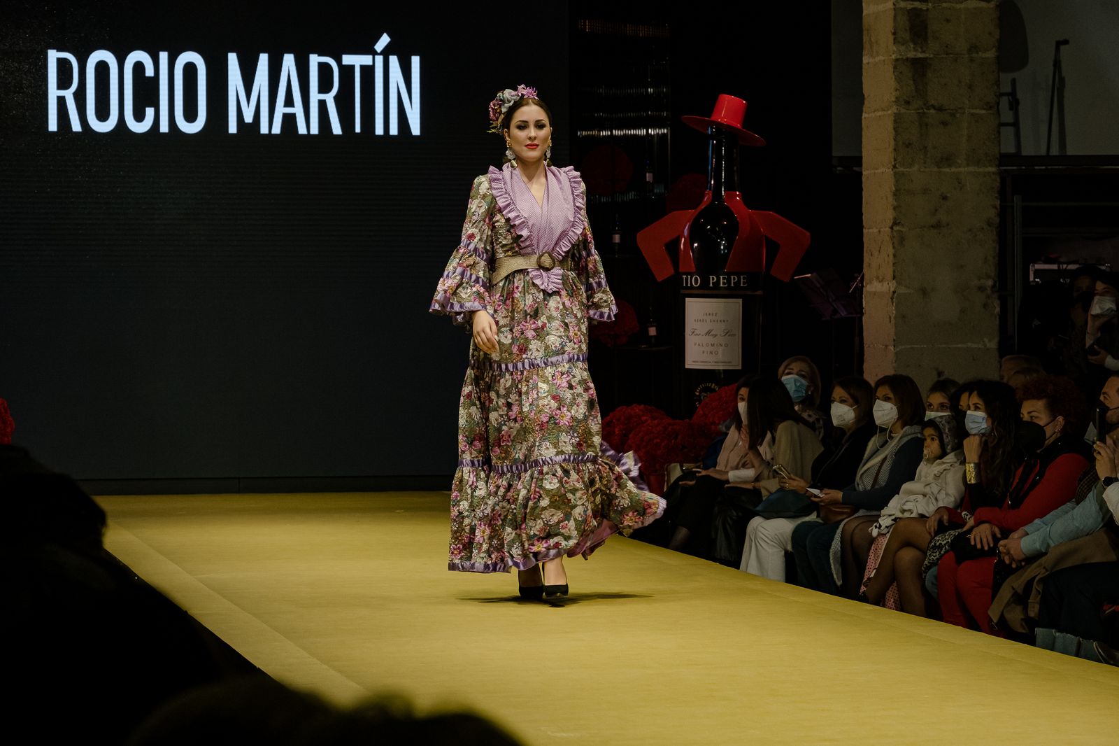 El desfile de Rocío Martín en la Pasarela Flamenca de Jerez, todas las fotos