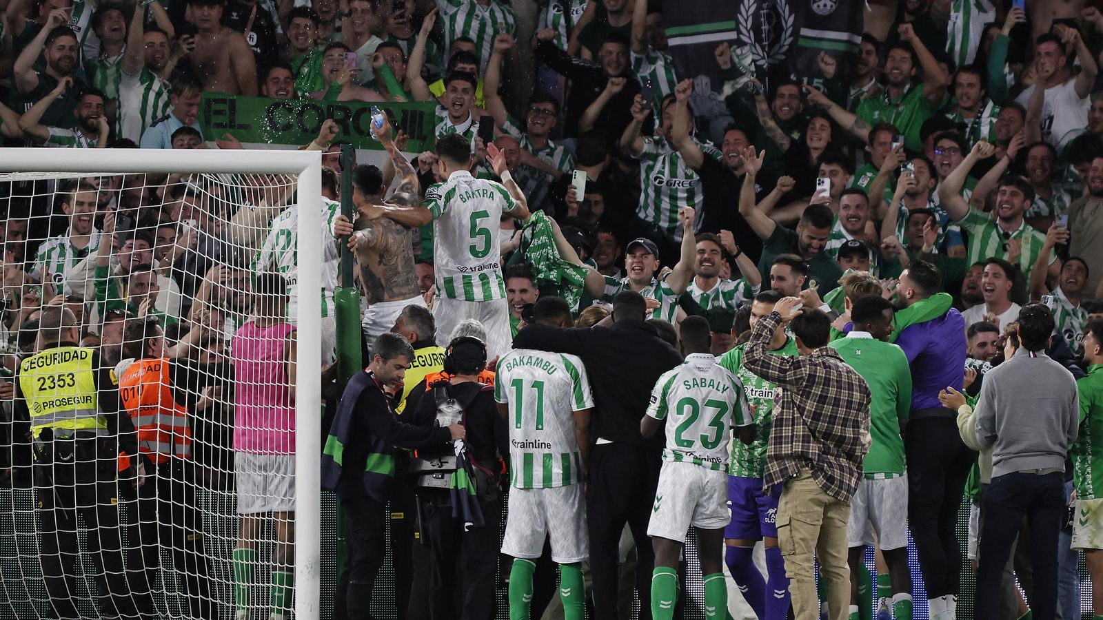 Las imágenes del Betis - Sevilla