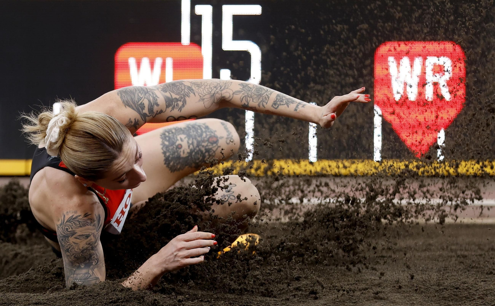 Las fotos del prometedor triunfo de Attaoui y del resto de la jornada del Mundial de Atletismo