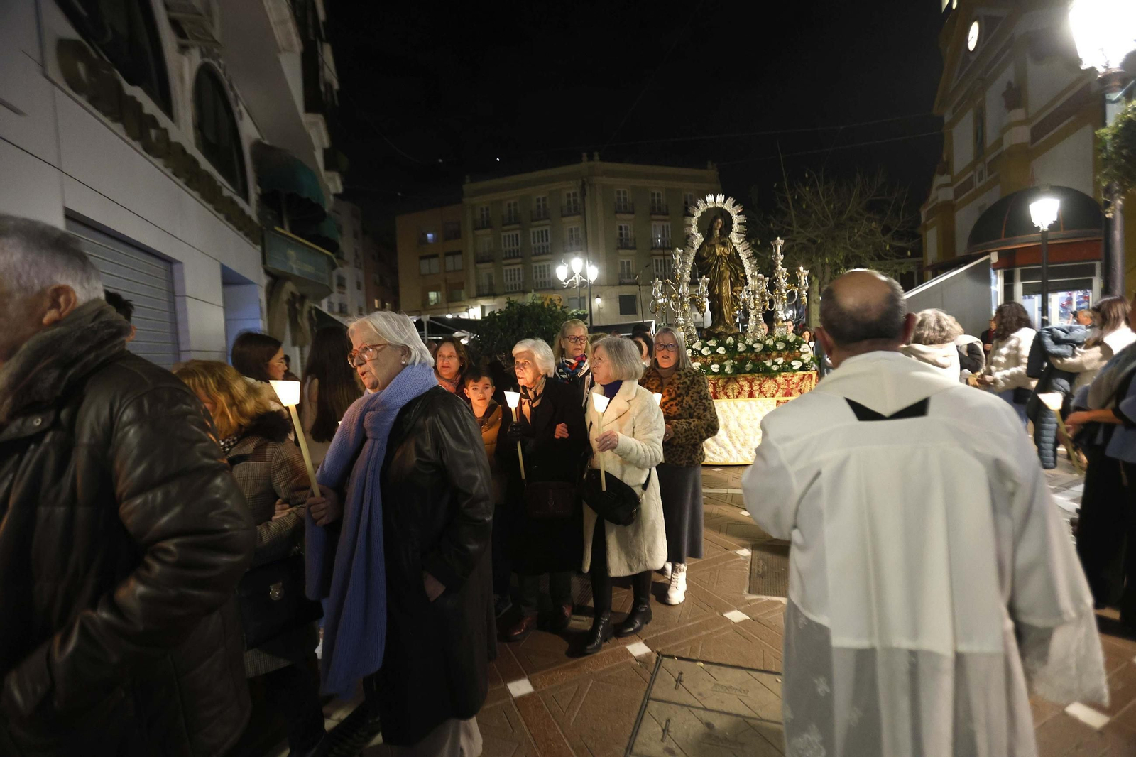 Fotos de la procesión por el centenario del patronazgo de La Inmaculada en La Línea
