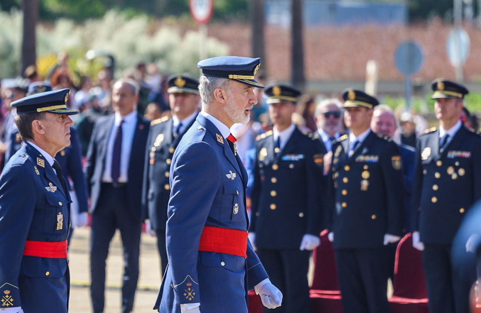Fotografías del Acto Militar presidido por S.M. el Rey Felipe VI con motivo del centenario del Plus Ultra