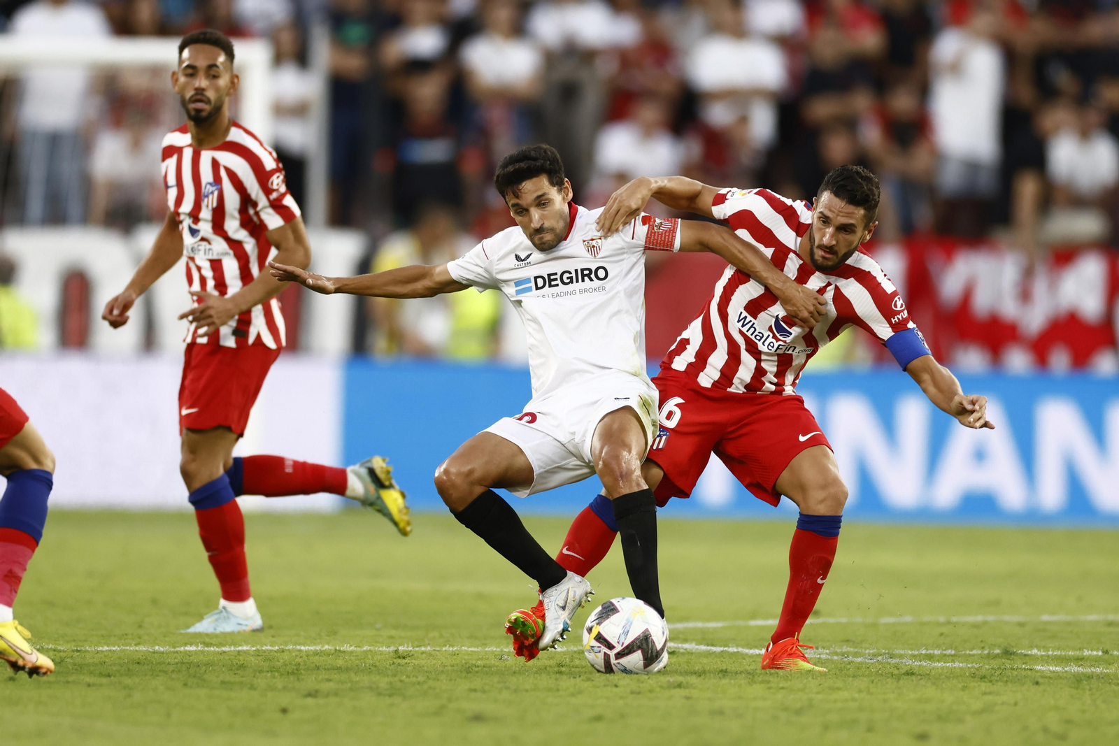 Las imágenes del Sevilla fc-Atlético de Madrid