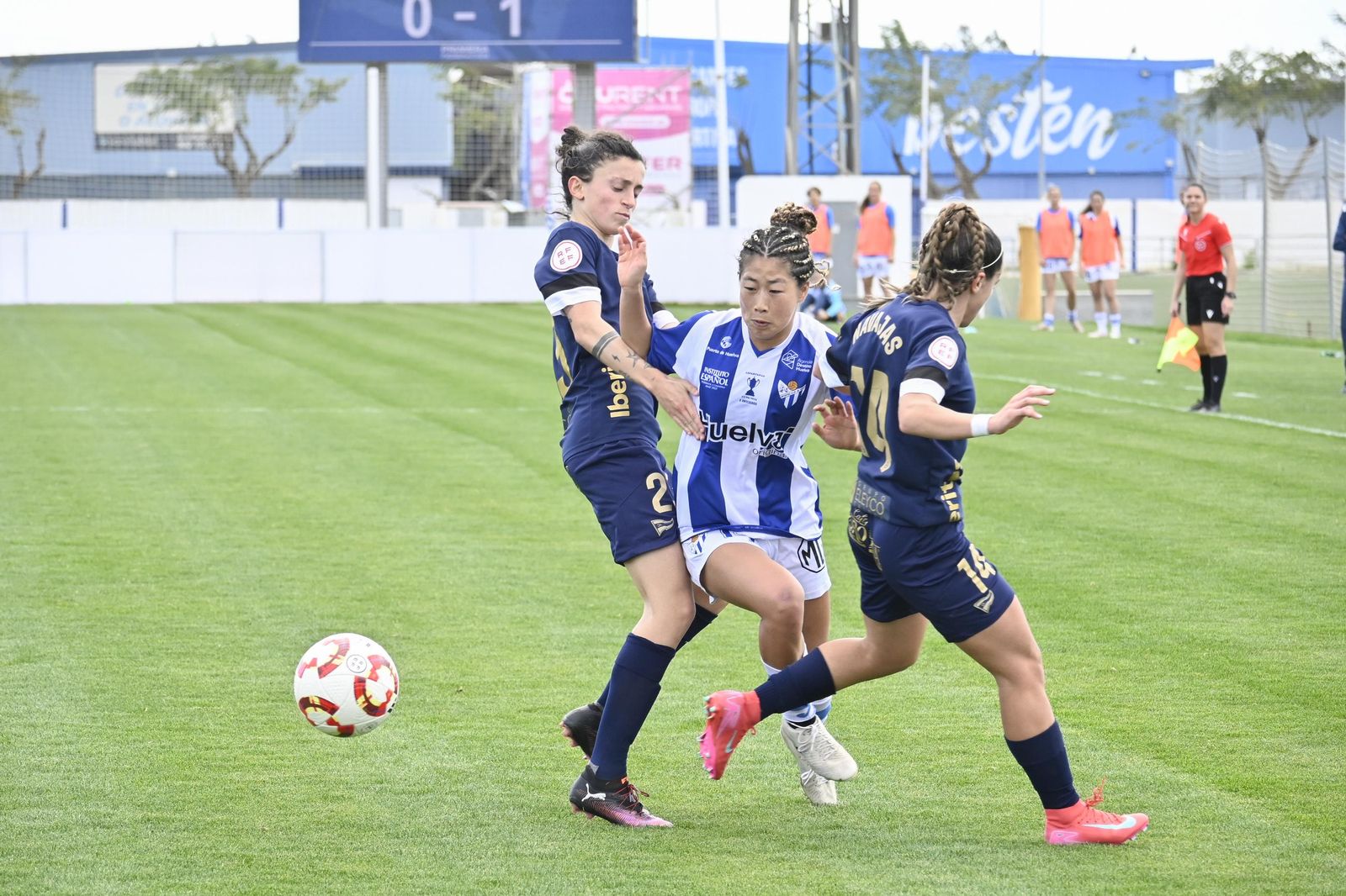 Imágenes del partido entre el Sporting de Huelva y el Alavés Fem