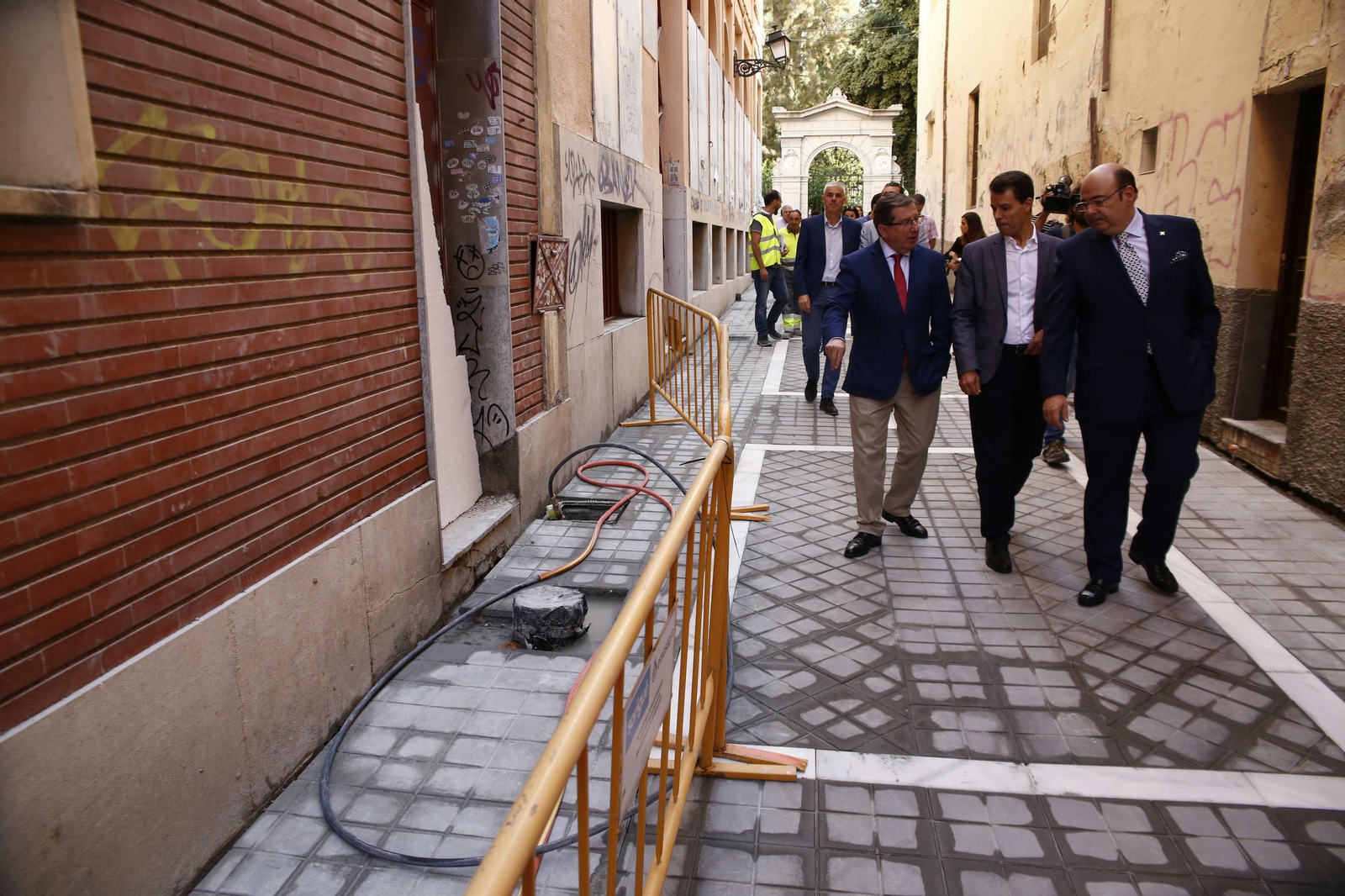 El eje Triunfo-Camino de Ronda será un gran bulevar semipeatonal