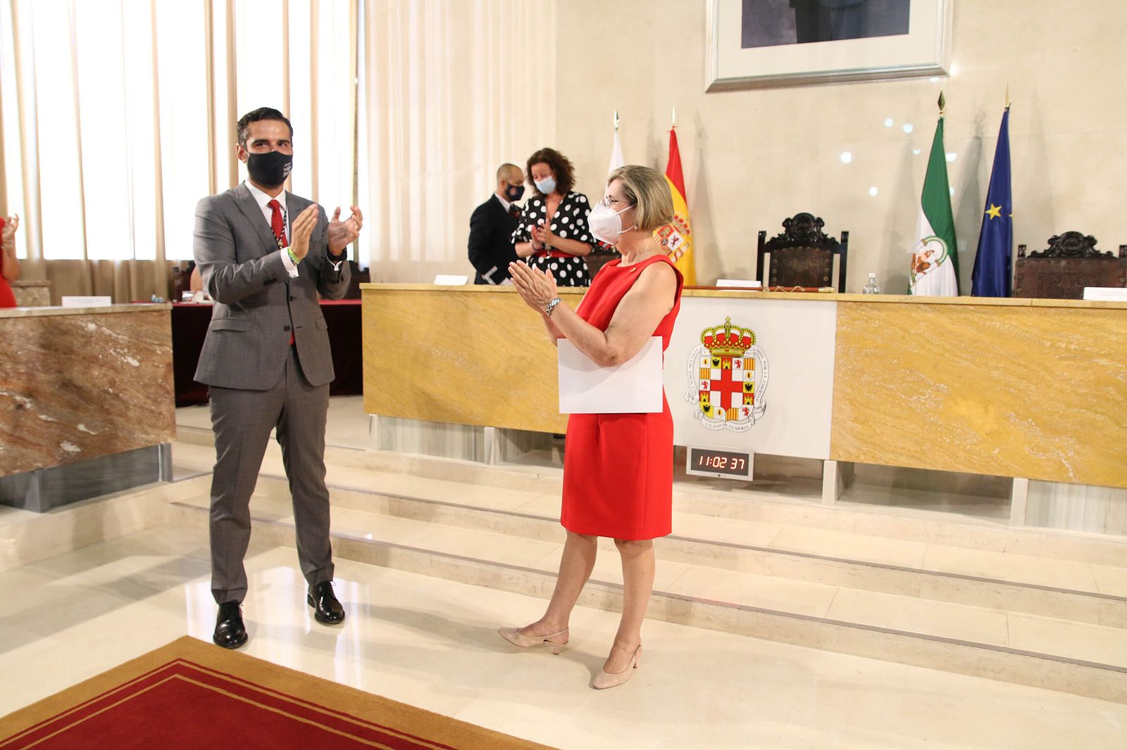 Fotogalería del homenaje a Los Coloraos