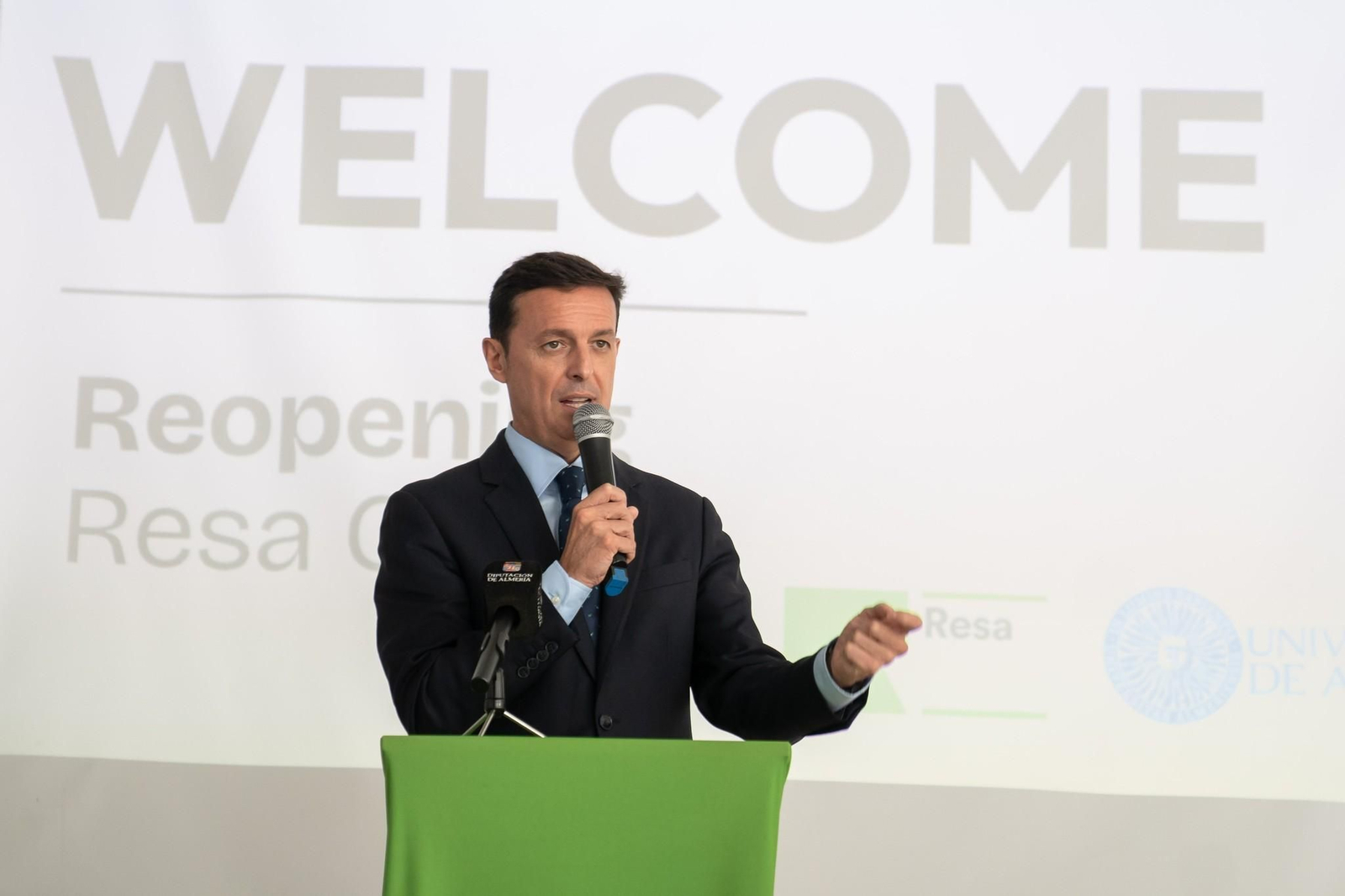 Javier Aureliano García, expresidente de la Diputación de Almería.