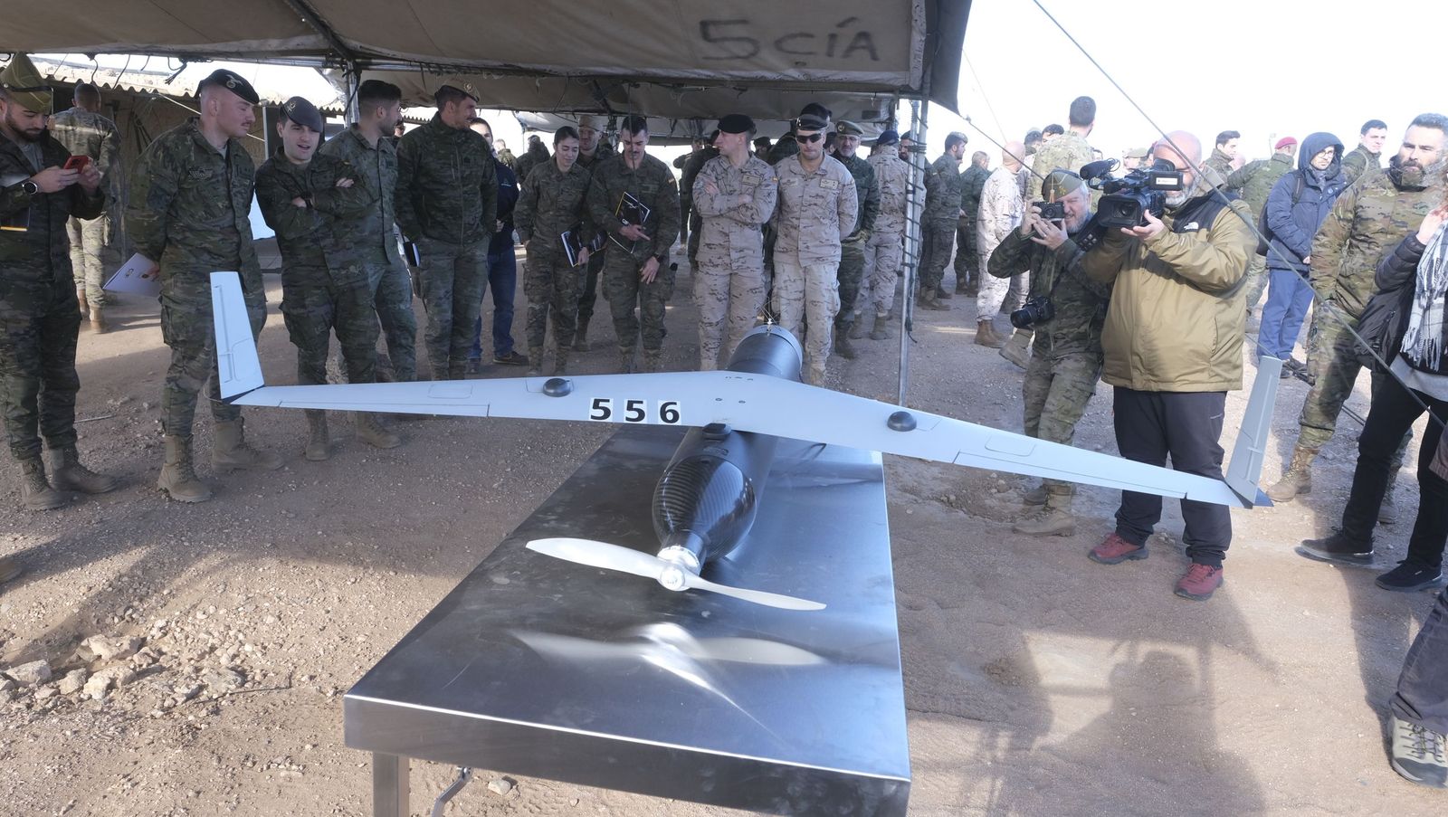 En imágenes: así entrena La Legión para combatir contra los drones