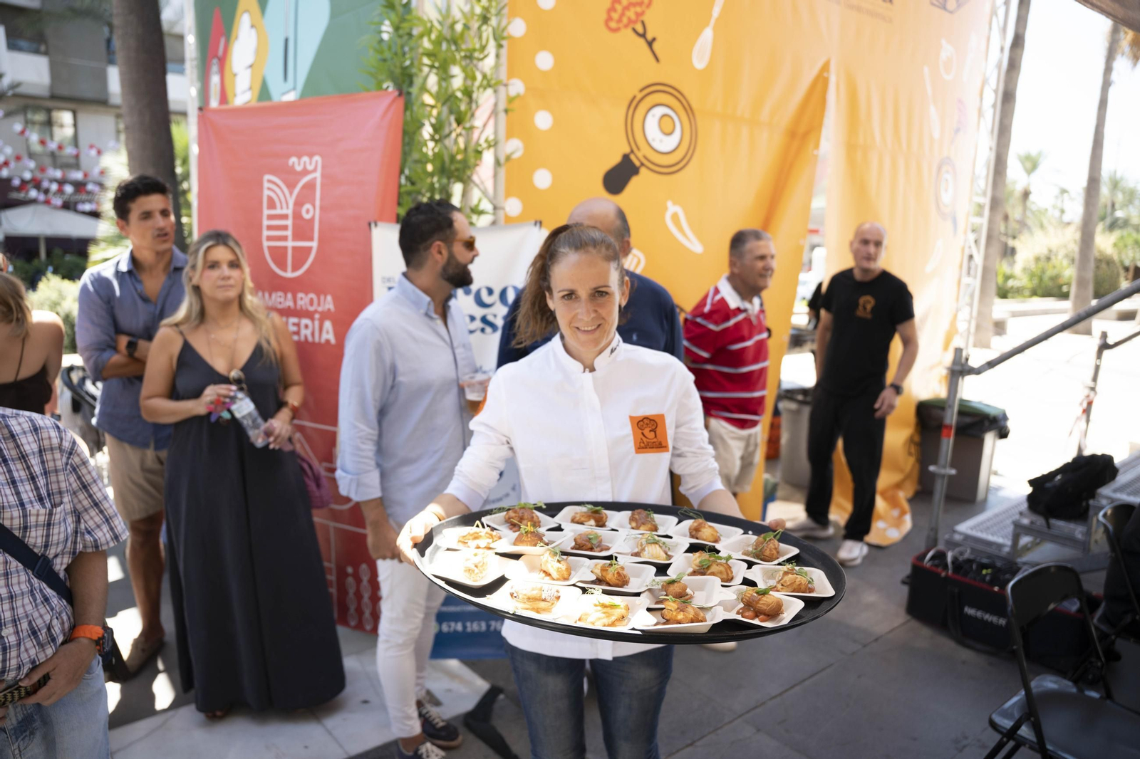 Las mejores imágenes del showcooking de Noelia Carrión  en la Feria de Almería