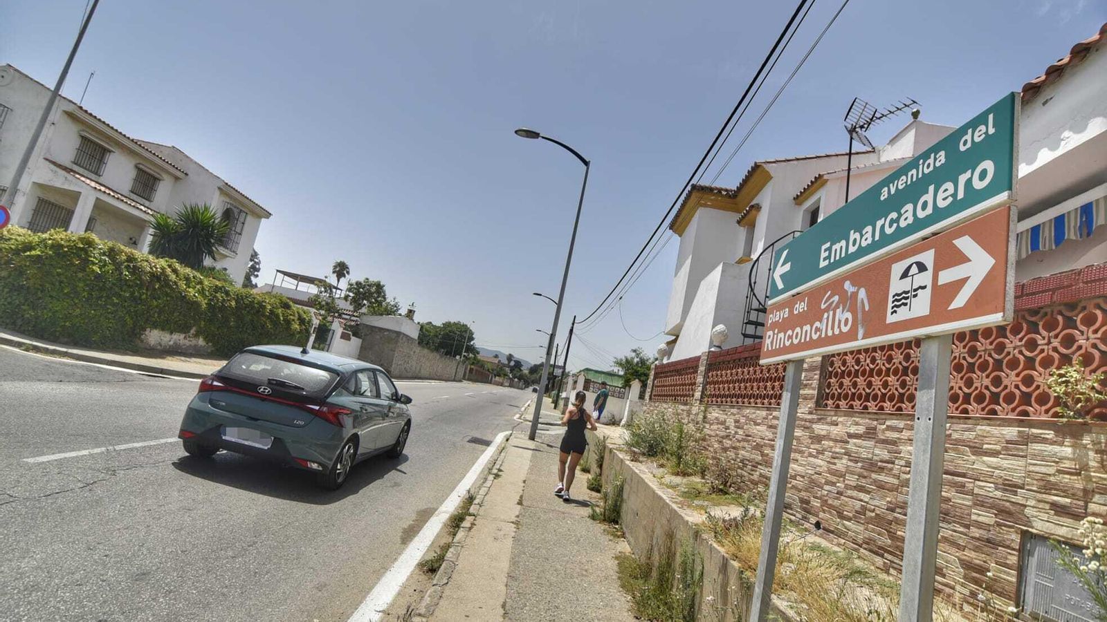 Imagen de la Avenida Diputación este jueves