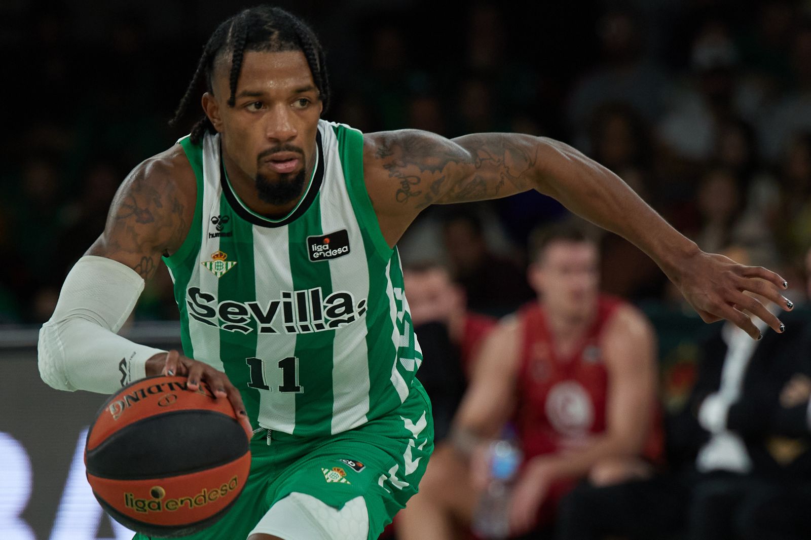 Shannon Evans, en un partido de esta temporada.