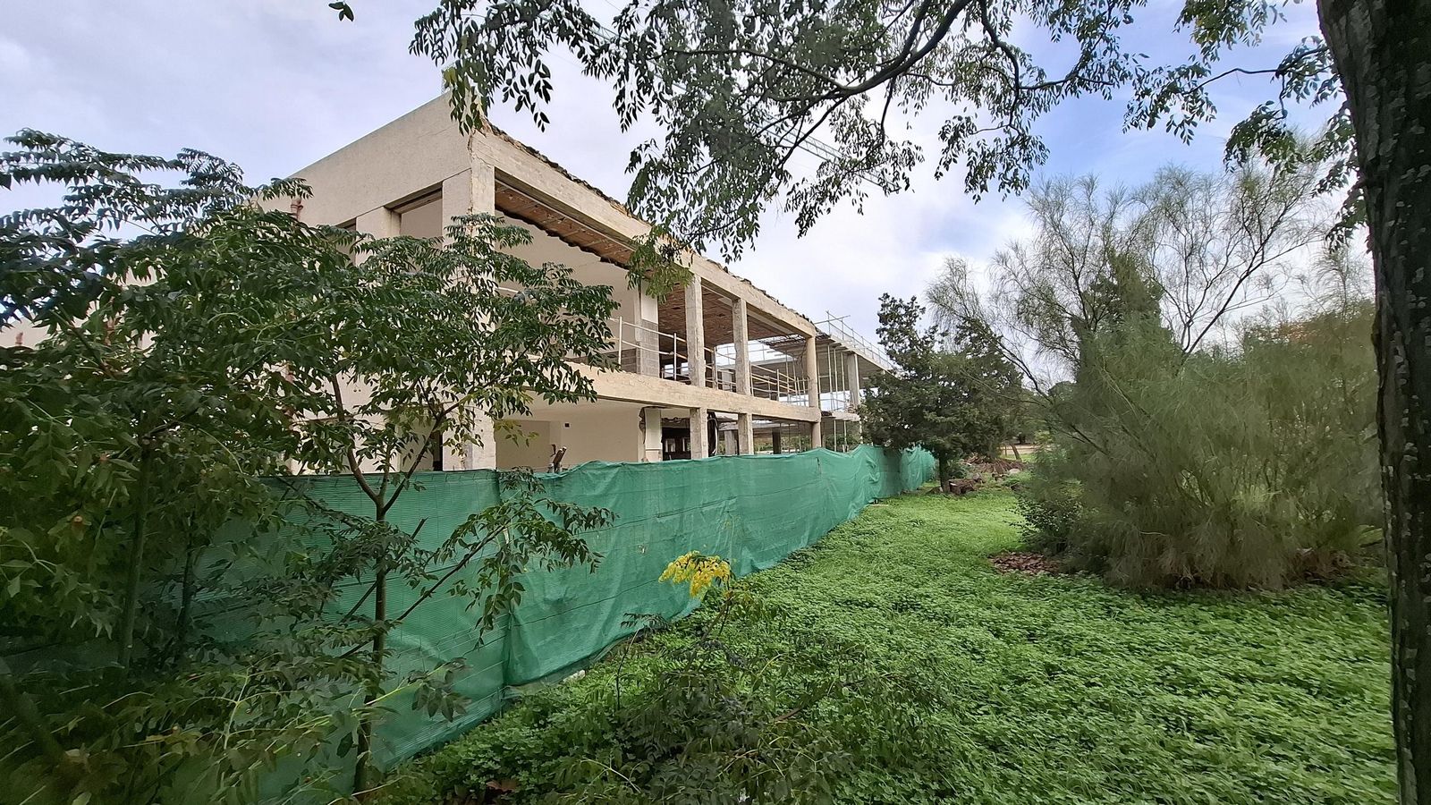 Obras de ampliación en el IES Virgen del Carmen de Puerto Real