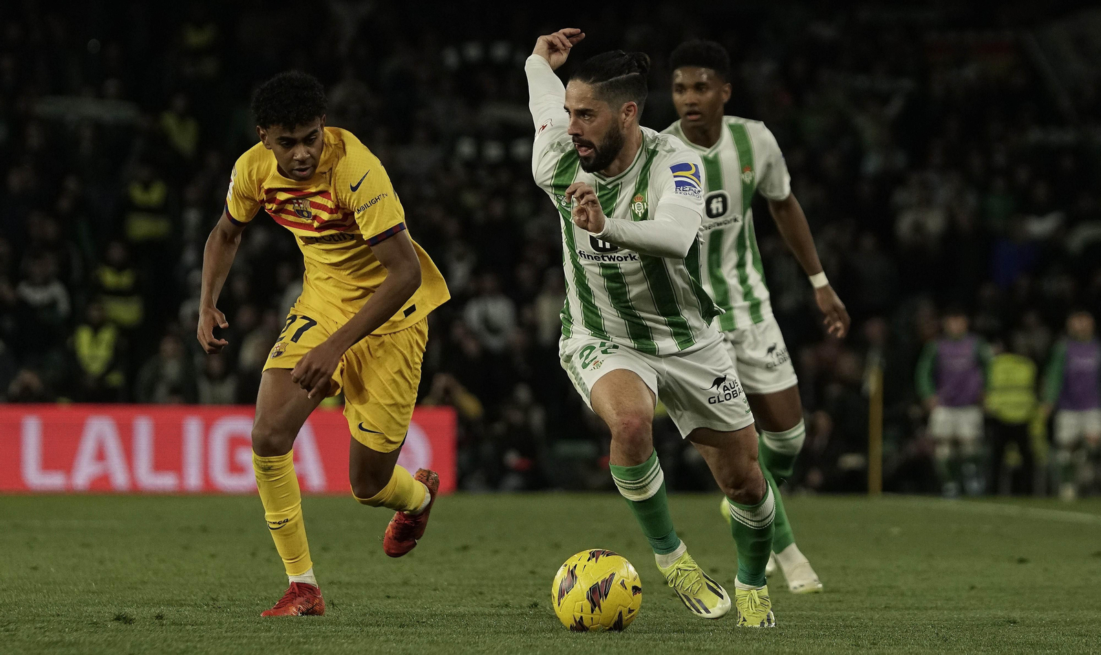 Las imágenes del Betis - Barcelona