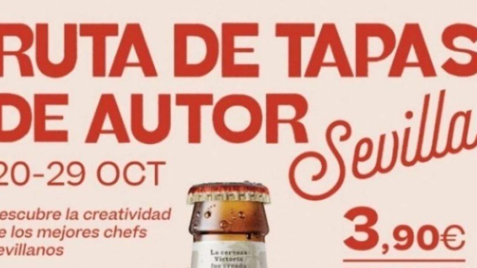 Cartel de la Ruta de Tapas de Autor