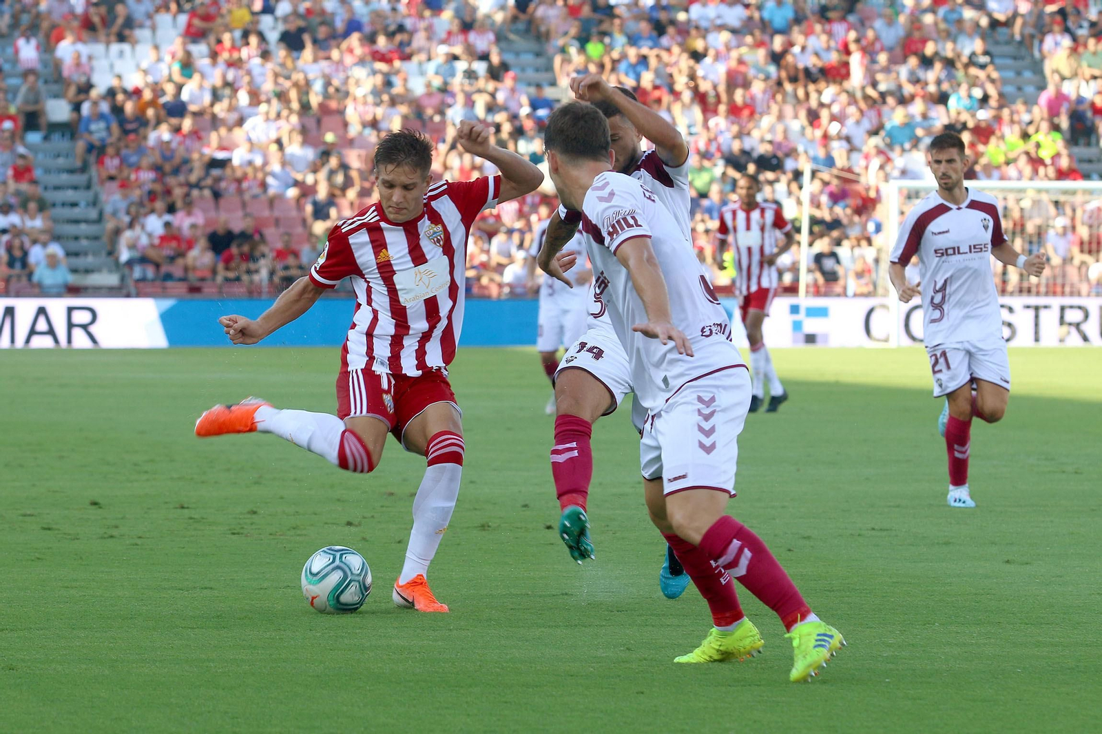 Las imágenes del UD Almería-Albacete (3-0)