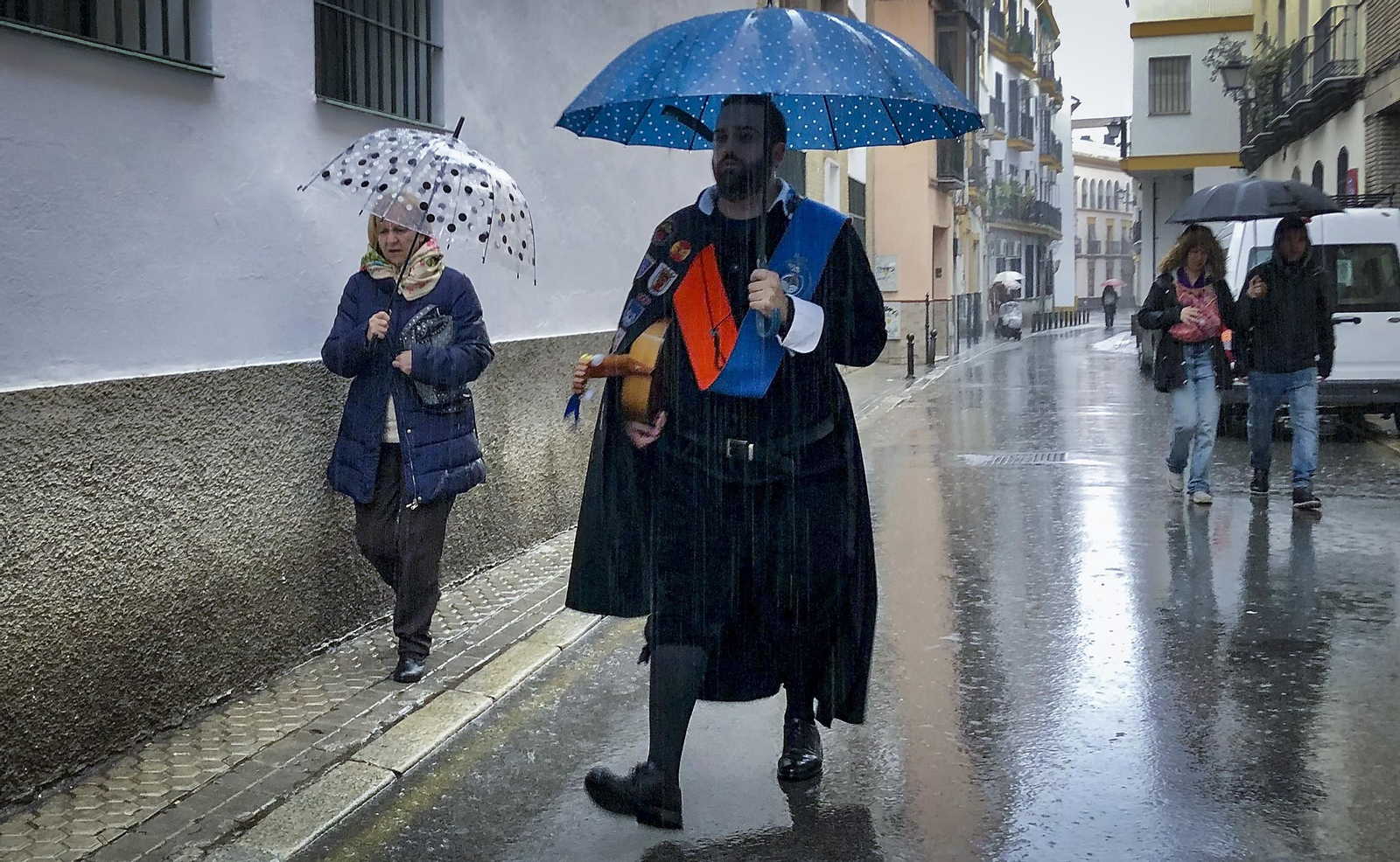 Lluvia en el día de la Inmaculada