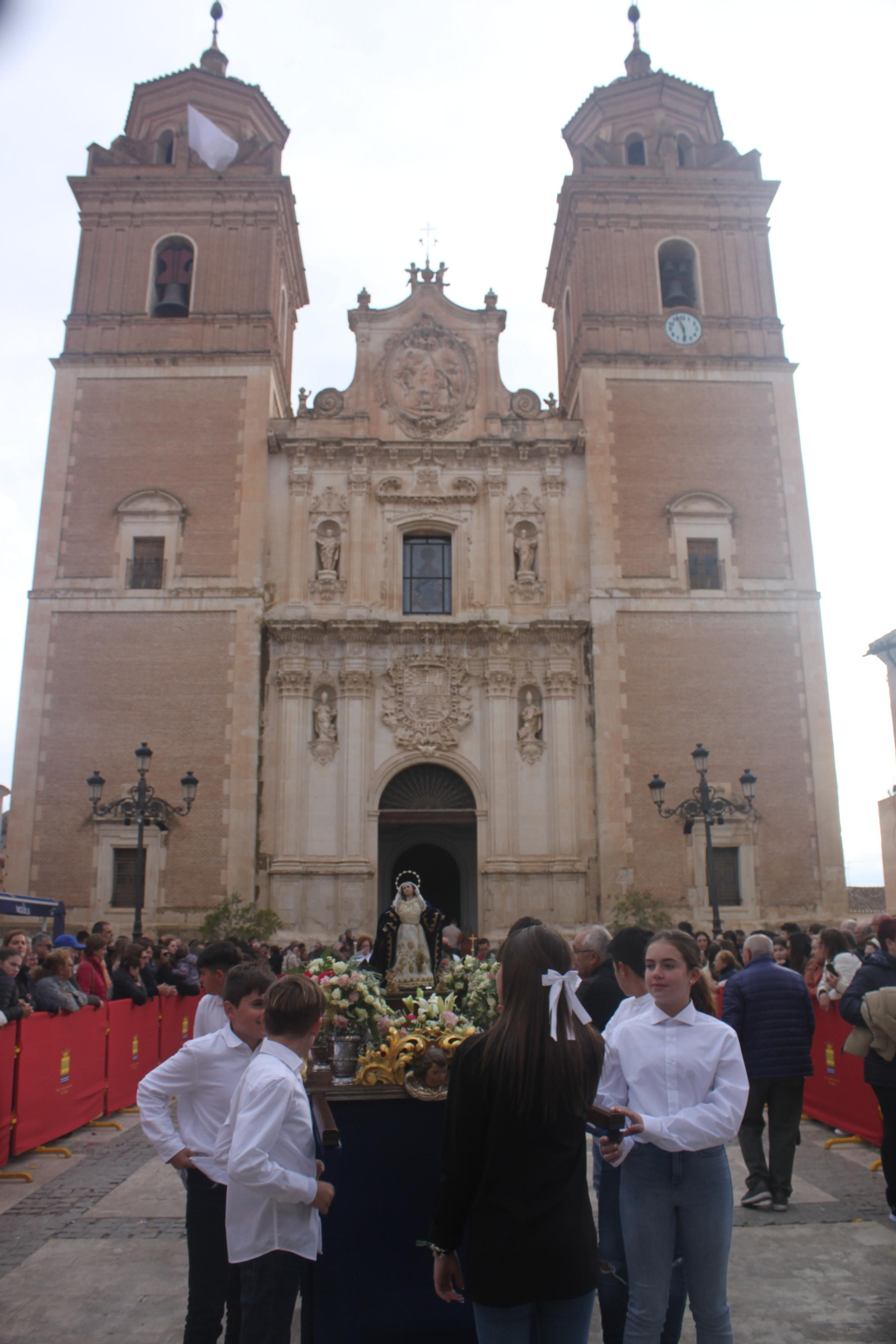 La procesión infantil de Vélez Rubio, en imágenes