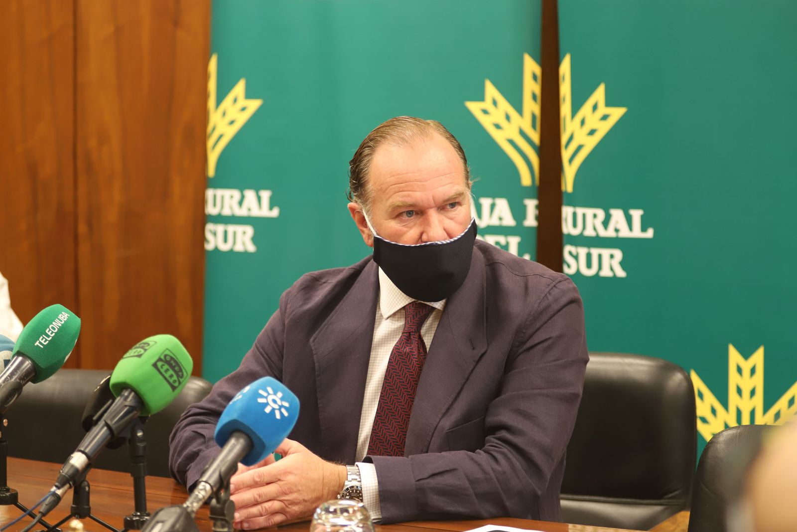 José Luis García-Palacios Álvarez, presidente de la Caja Rural del Sur