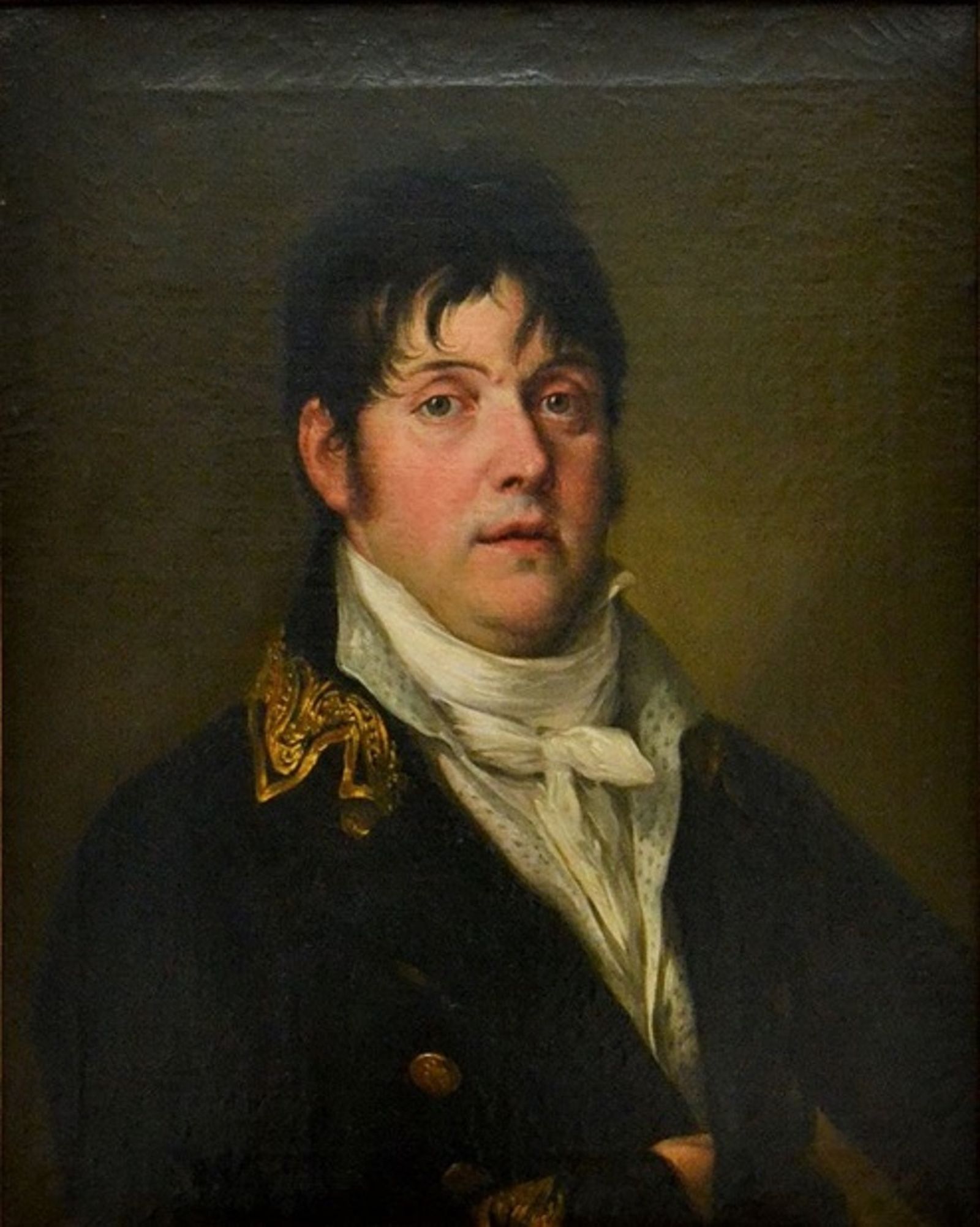 Retrato de Tomas López Enguidanos, pintado por el famoso Vicente López.