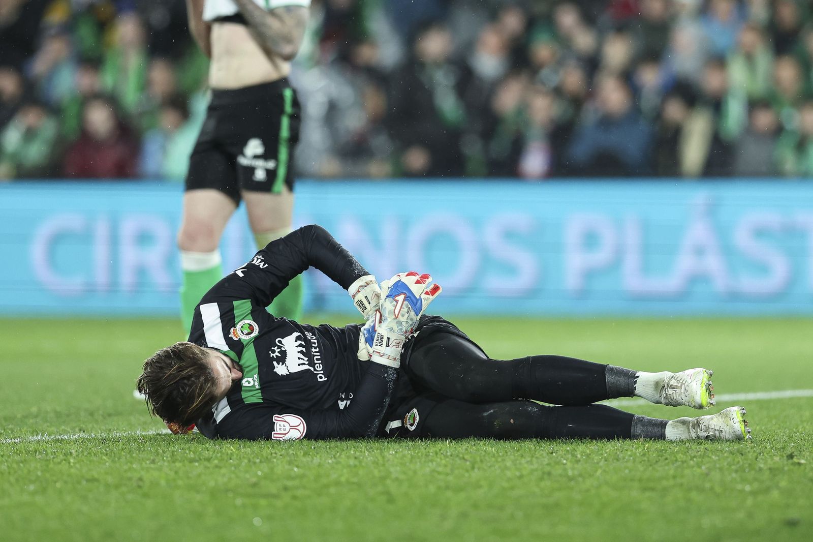 Las fotos del Racing-Barcelona de Copa