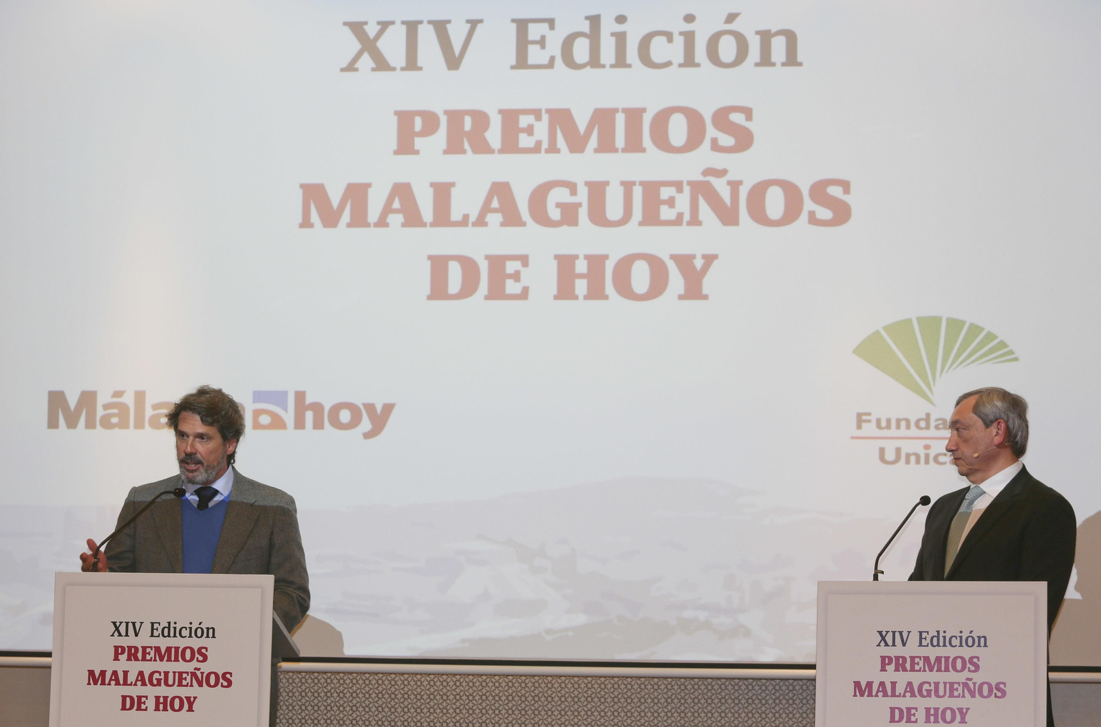XIV edición de los premios Malagueños de Hoy