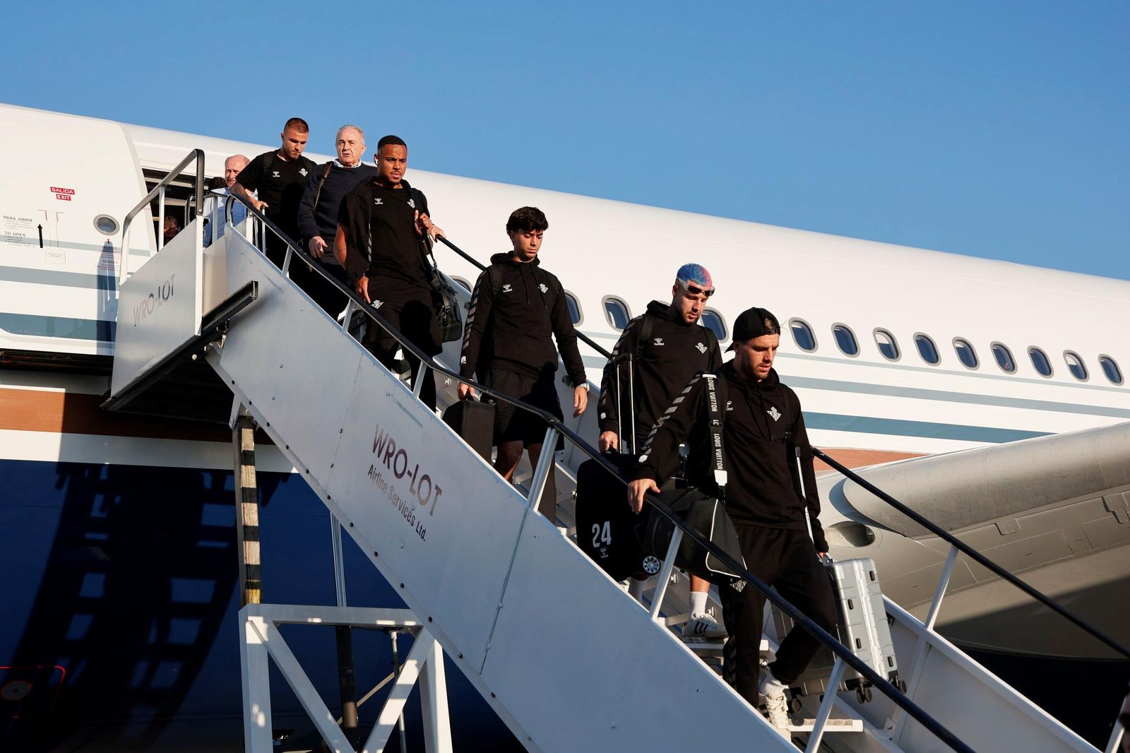 Las fotos del Betis en Breslavia