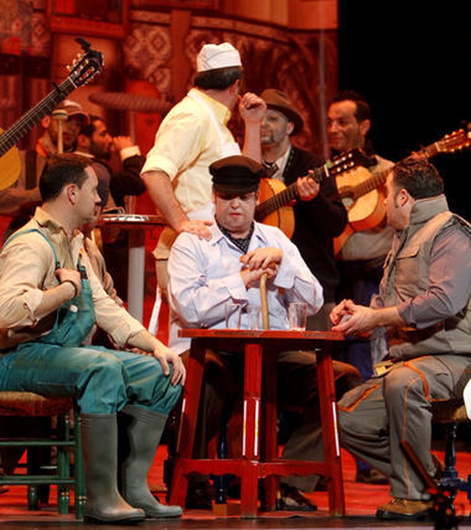 Comparsa El parlamento de las 3  Foto: Lourdes de Vicente