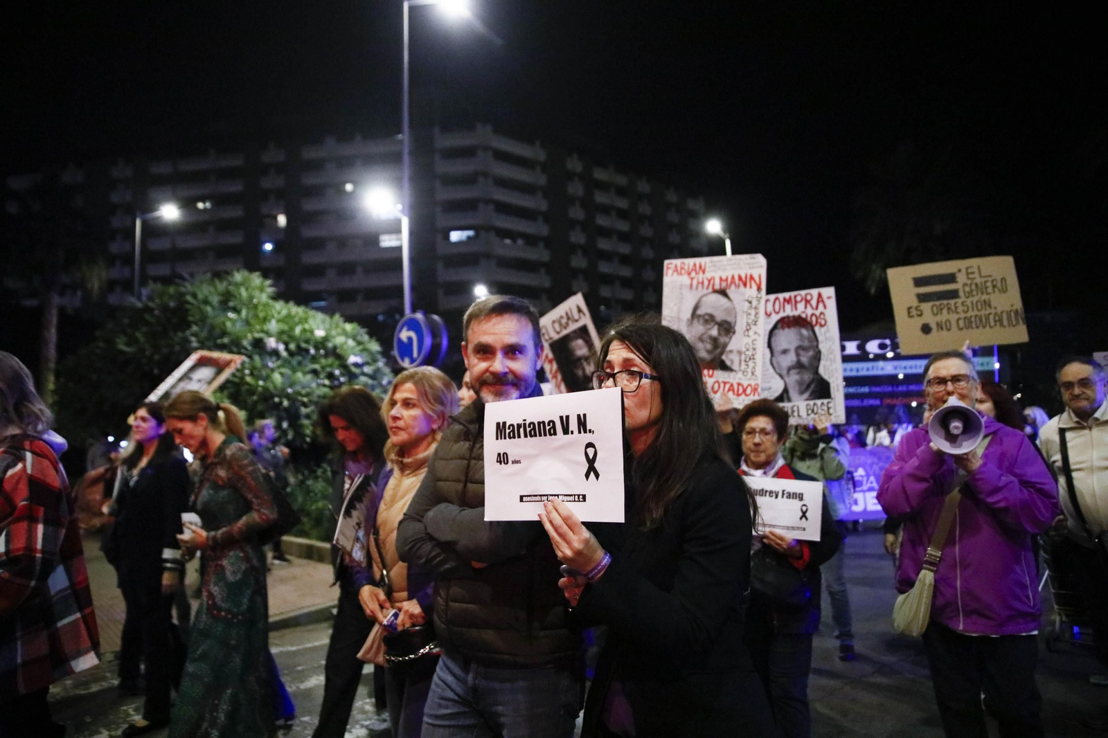 La plataforma acción feminista, en imágenes