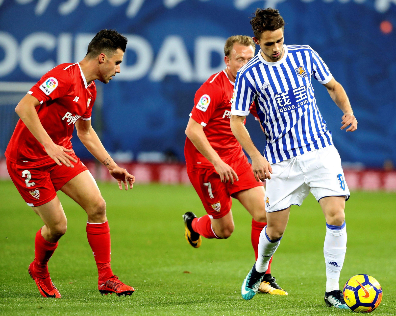 Las imágenes del Real Sociedad-Sevilla