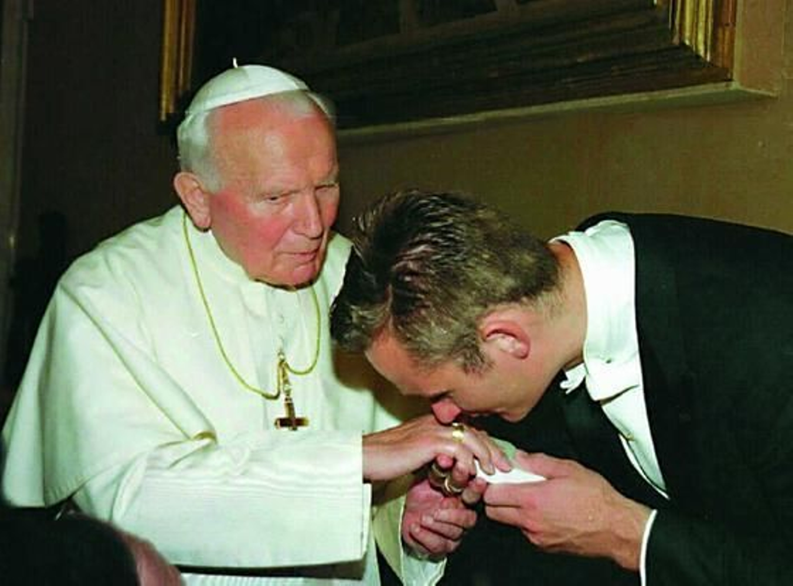 Encuentro en el Vaticano.

Foto: EFE
