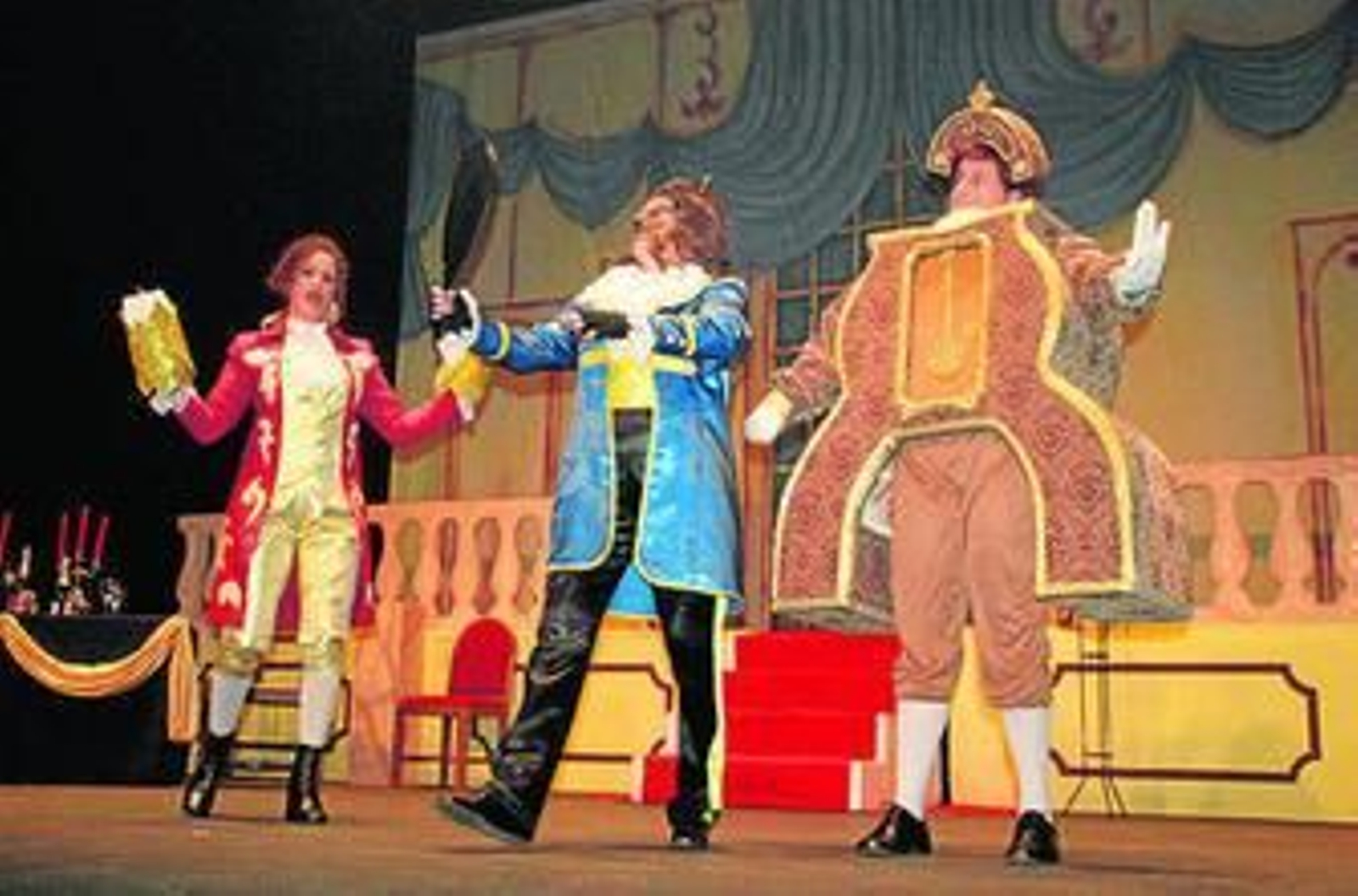 Un momento de la representación.